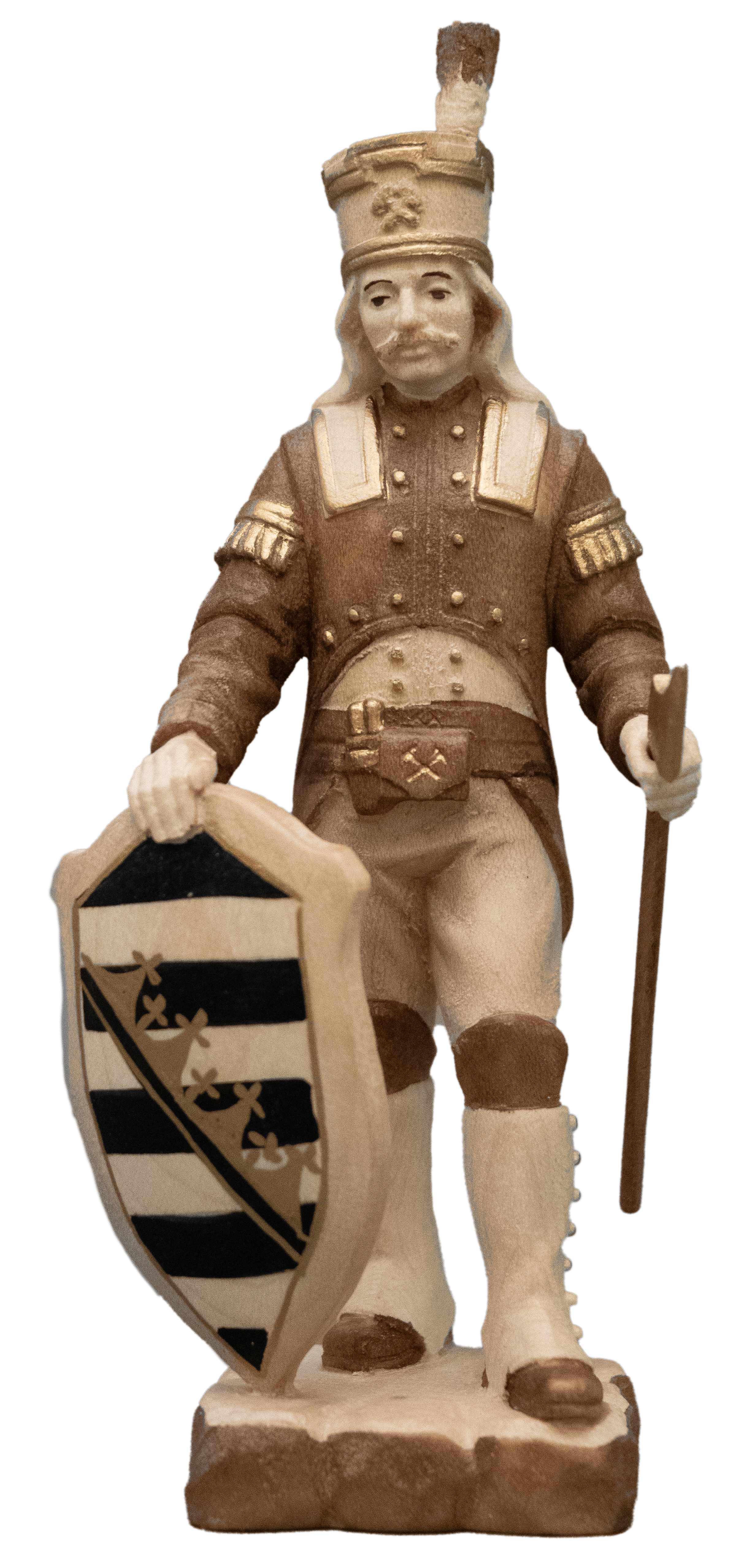 Obersteiger mit Wappen