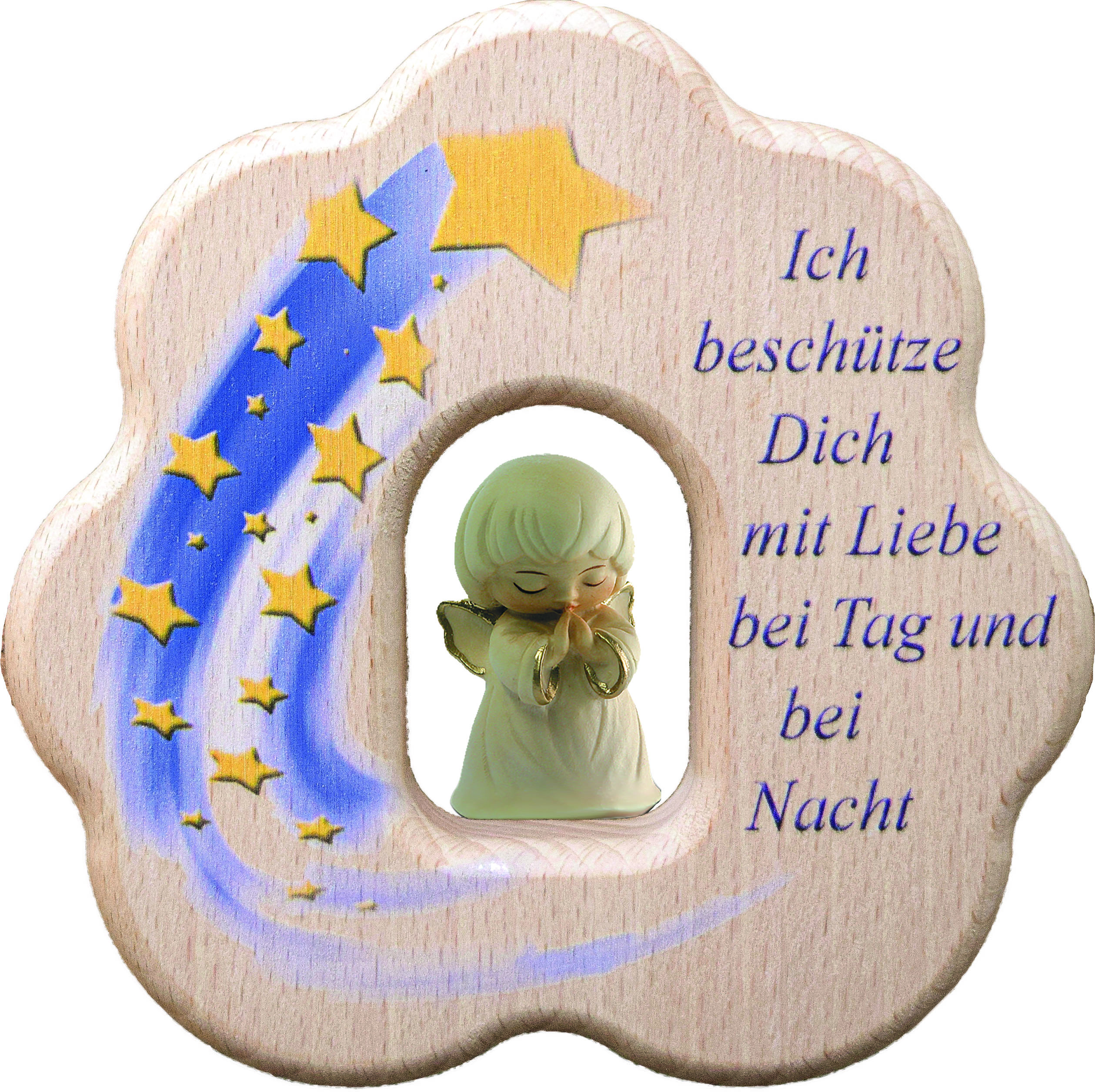 Wolke mit Engel "Ich beschütze Dich.."