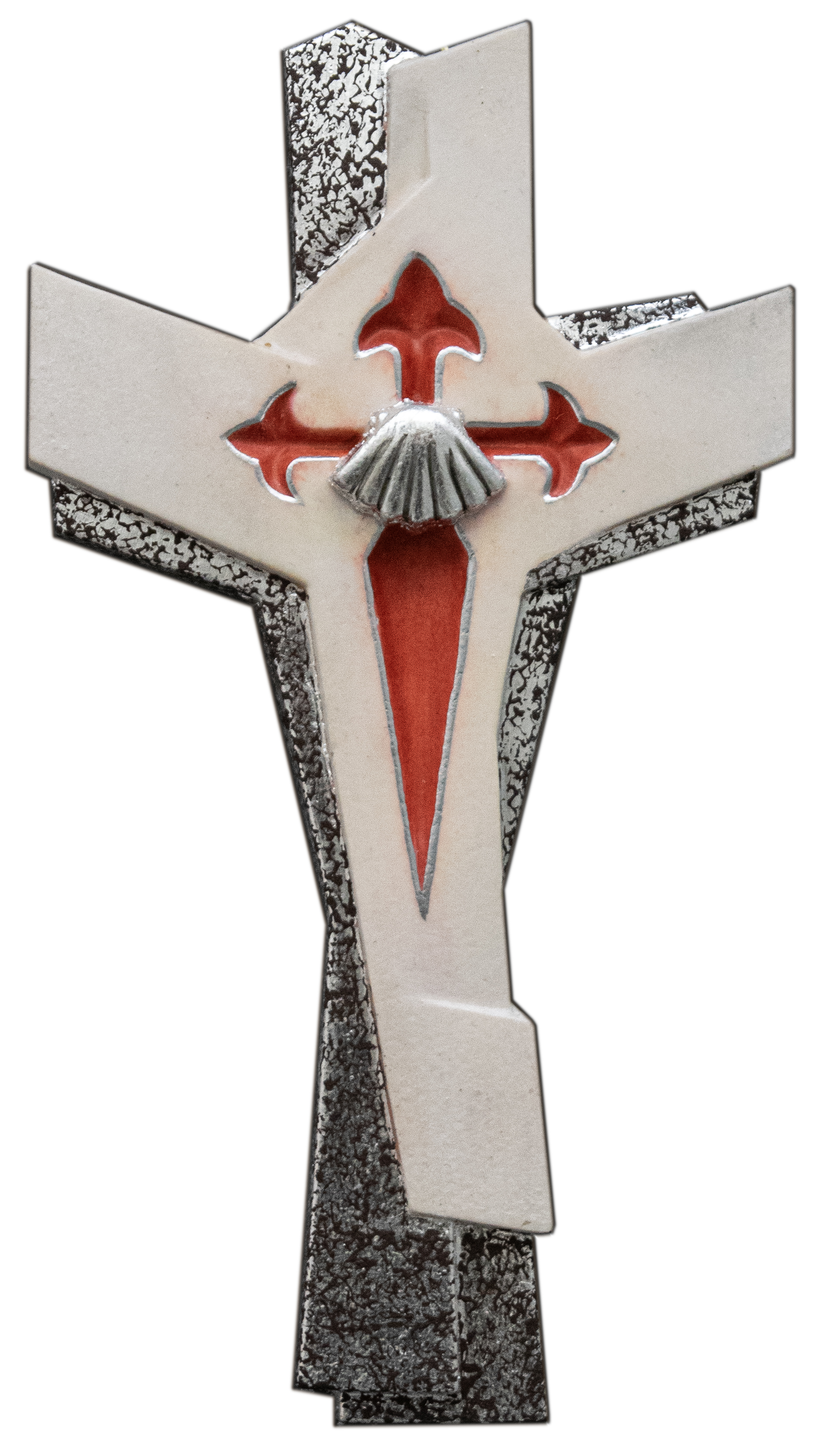 Pilgerkreuz weiss granit Der Weg