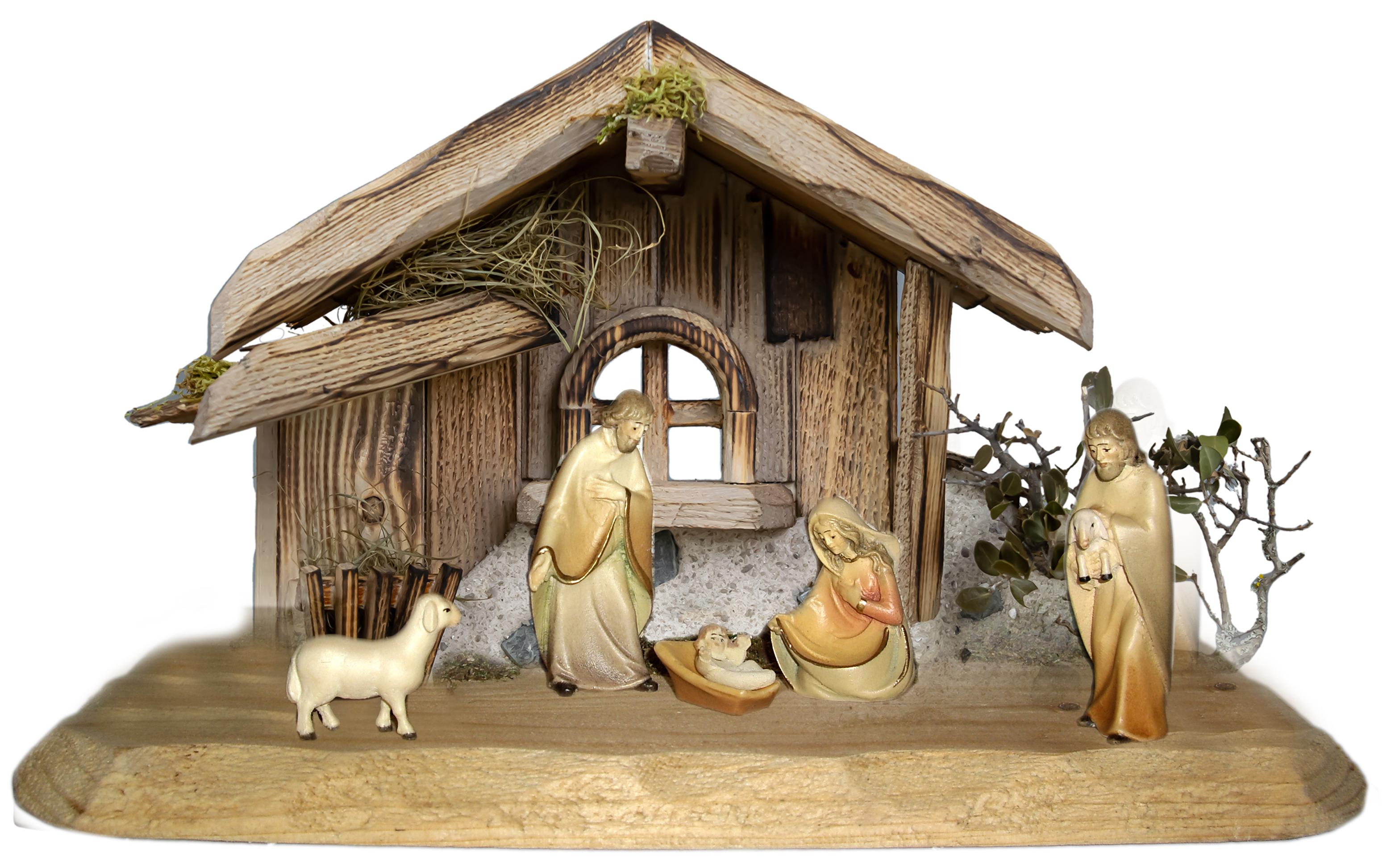 Familienstall + Kalédos Figuren 5 Teile