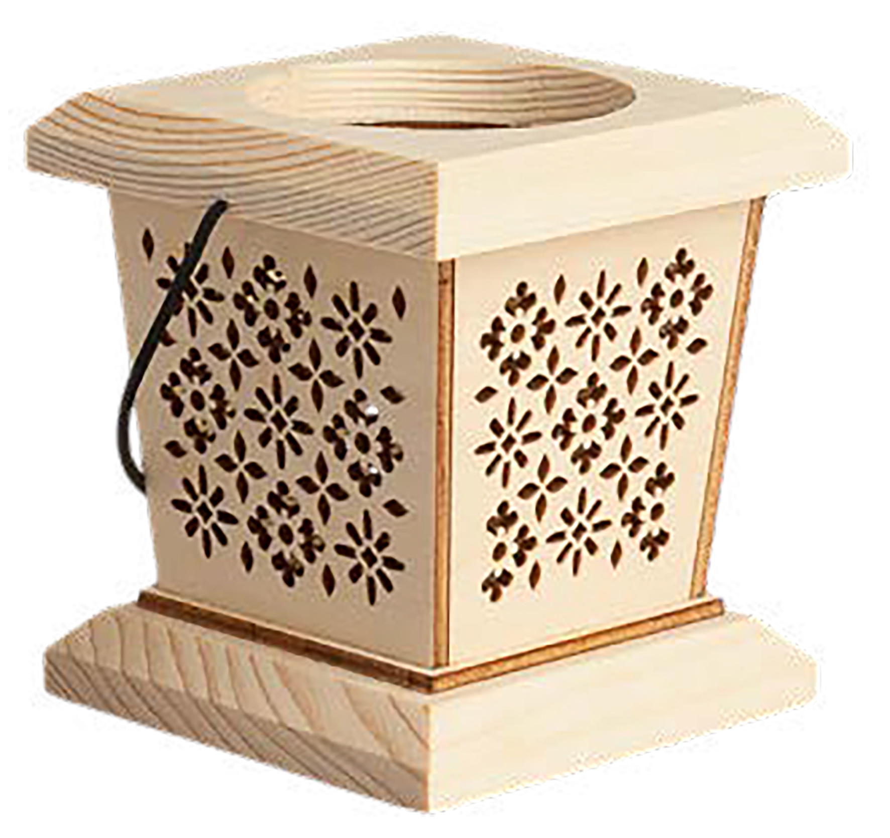 Laterne mit Deko cm 9x8x8 6st. pro Motiv