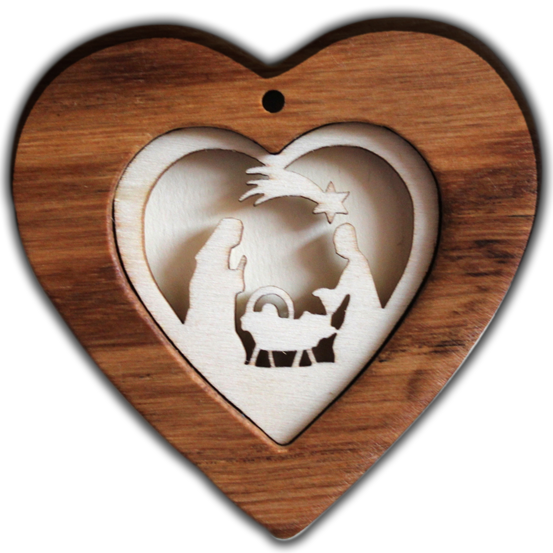 Herz  massiv Hl. Familie