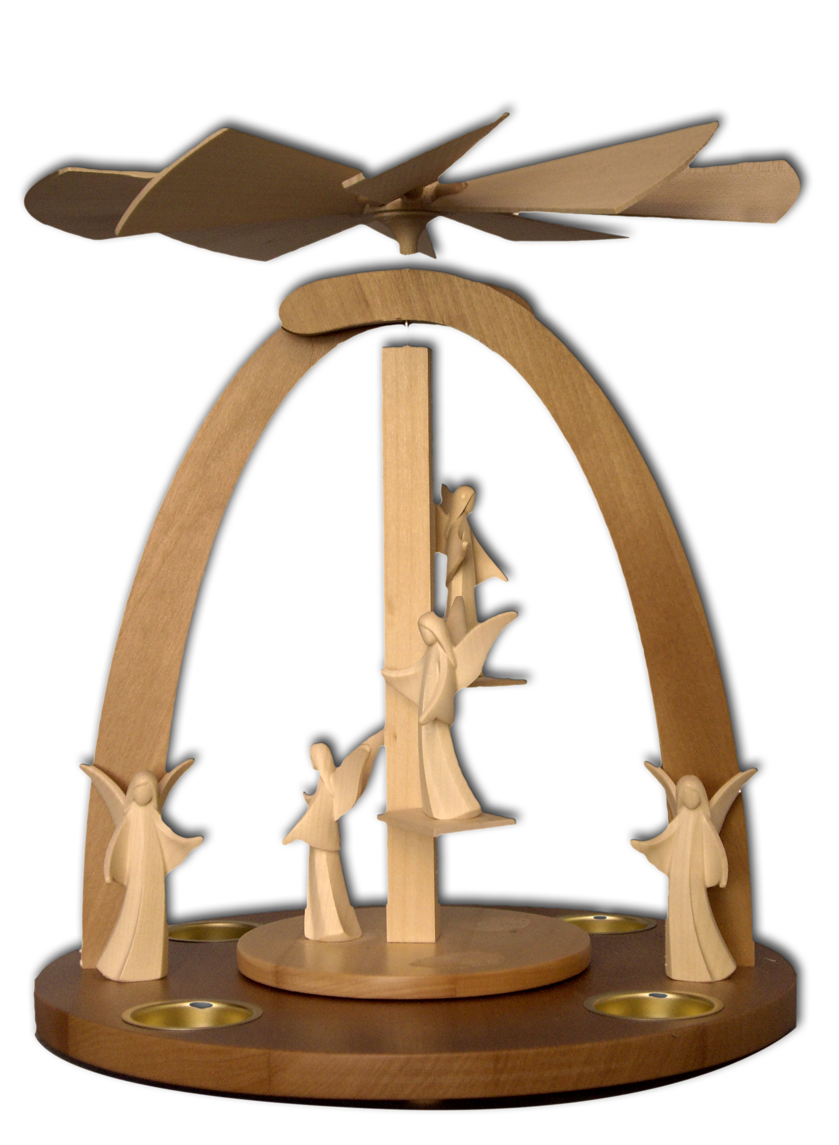 Treppenpyramide mit 5 Engel Aram