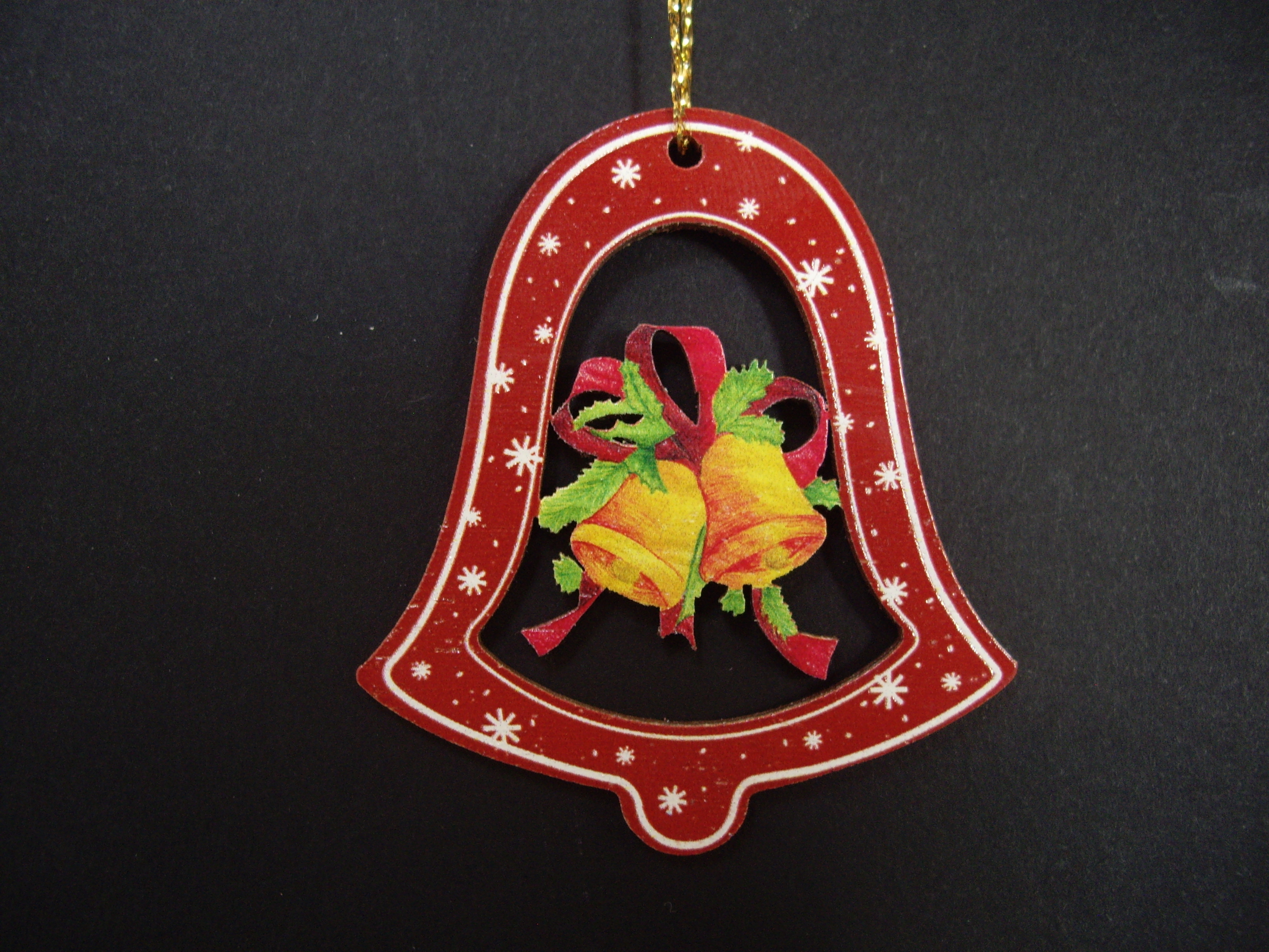 Glocke Rot mit Glocken