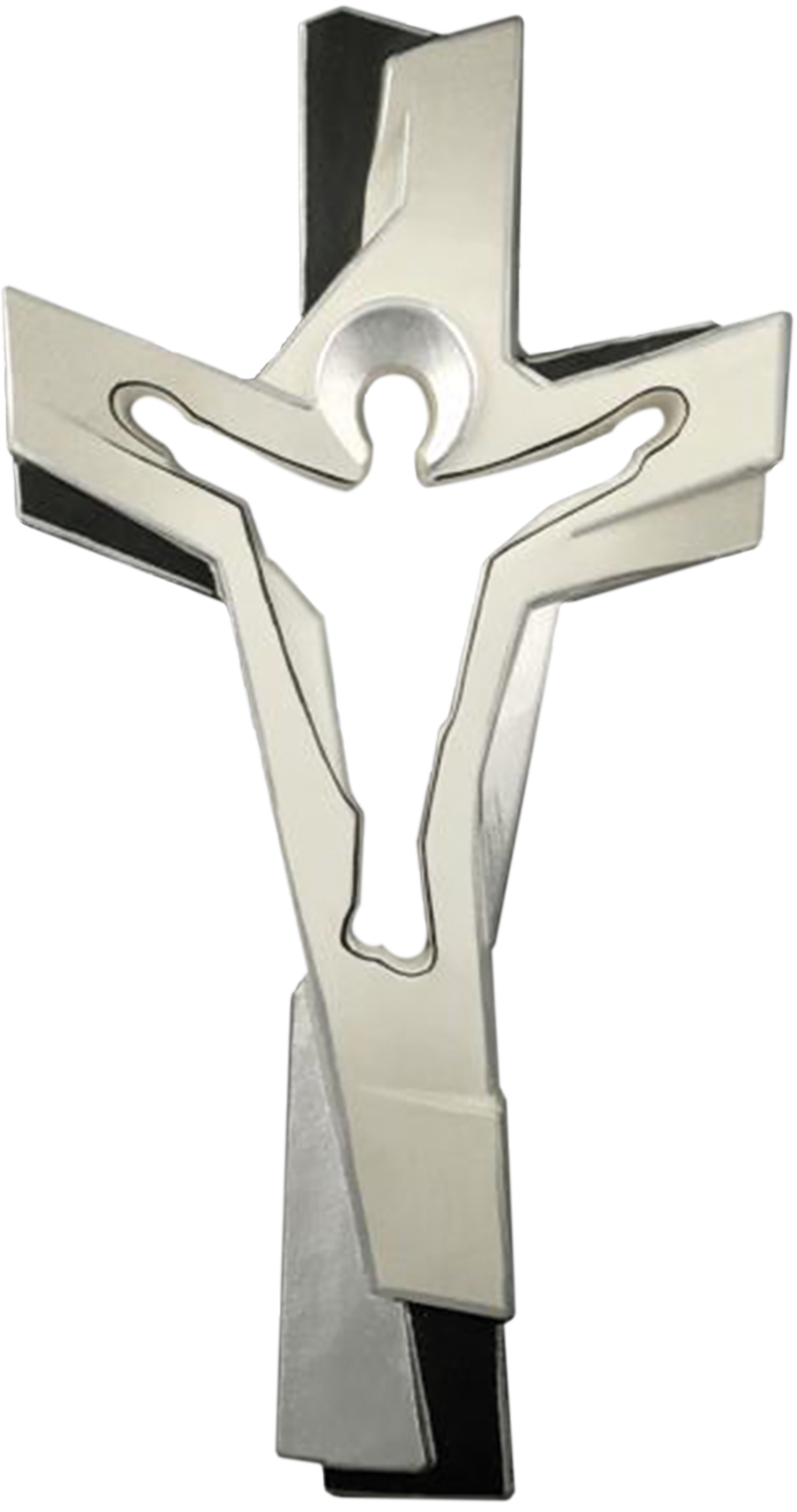 Croce della Passione Argento bianco