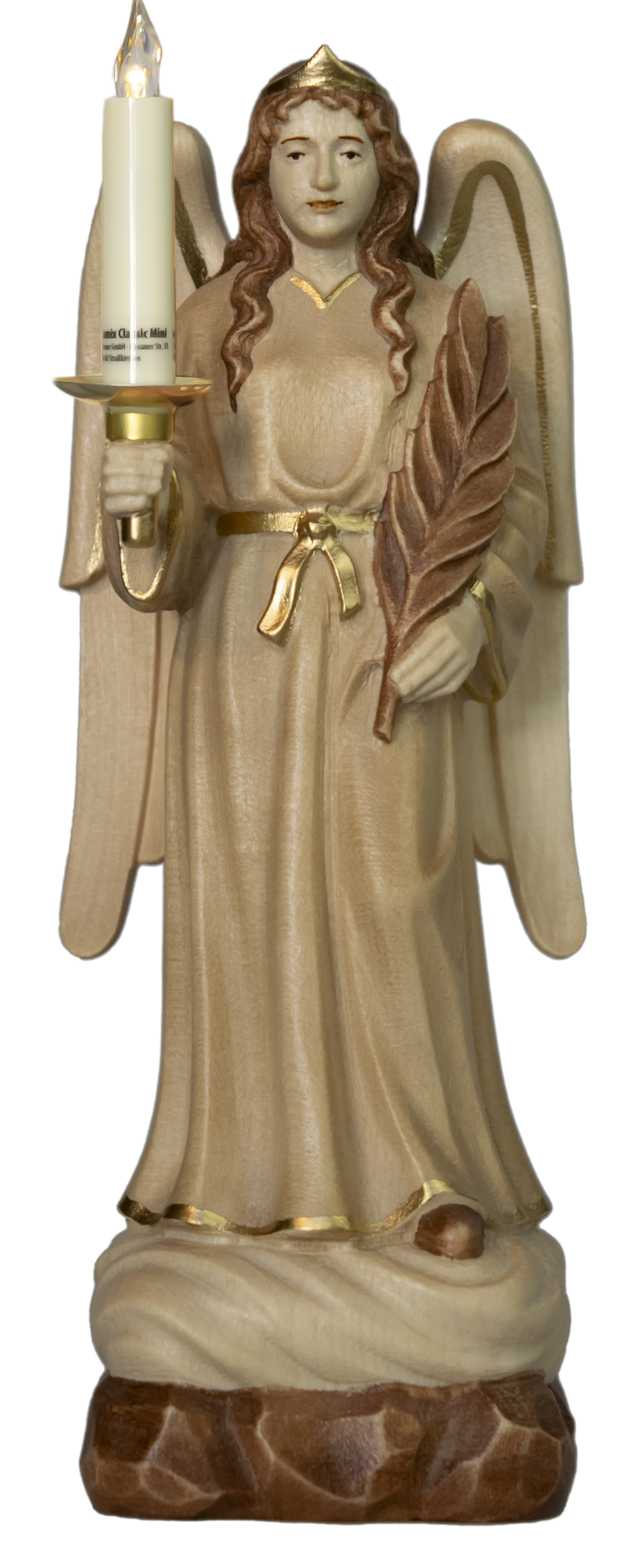 Engel mit Kerzenhalter