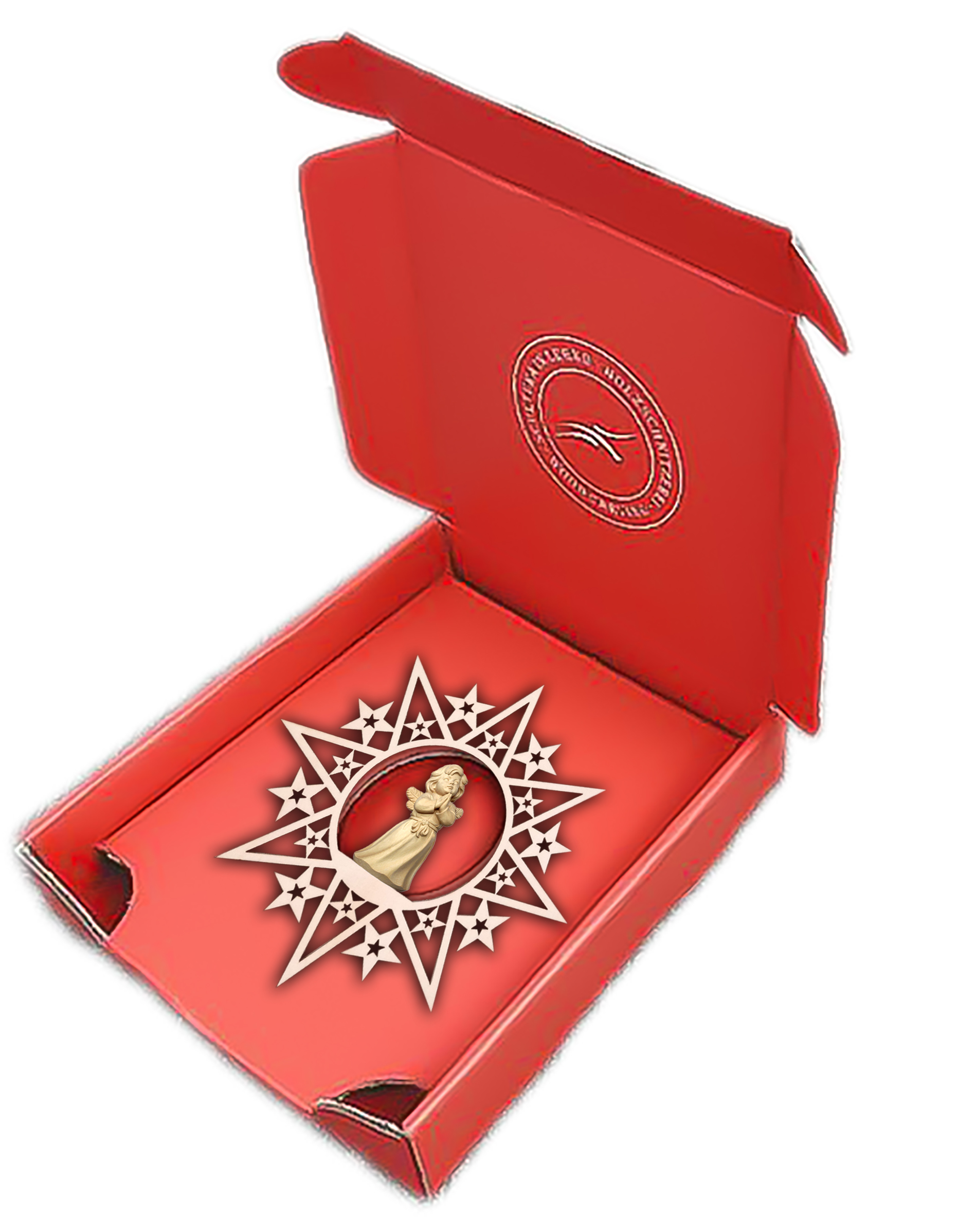 Engel der Liebe betend auf Stern_03 in Box