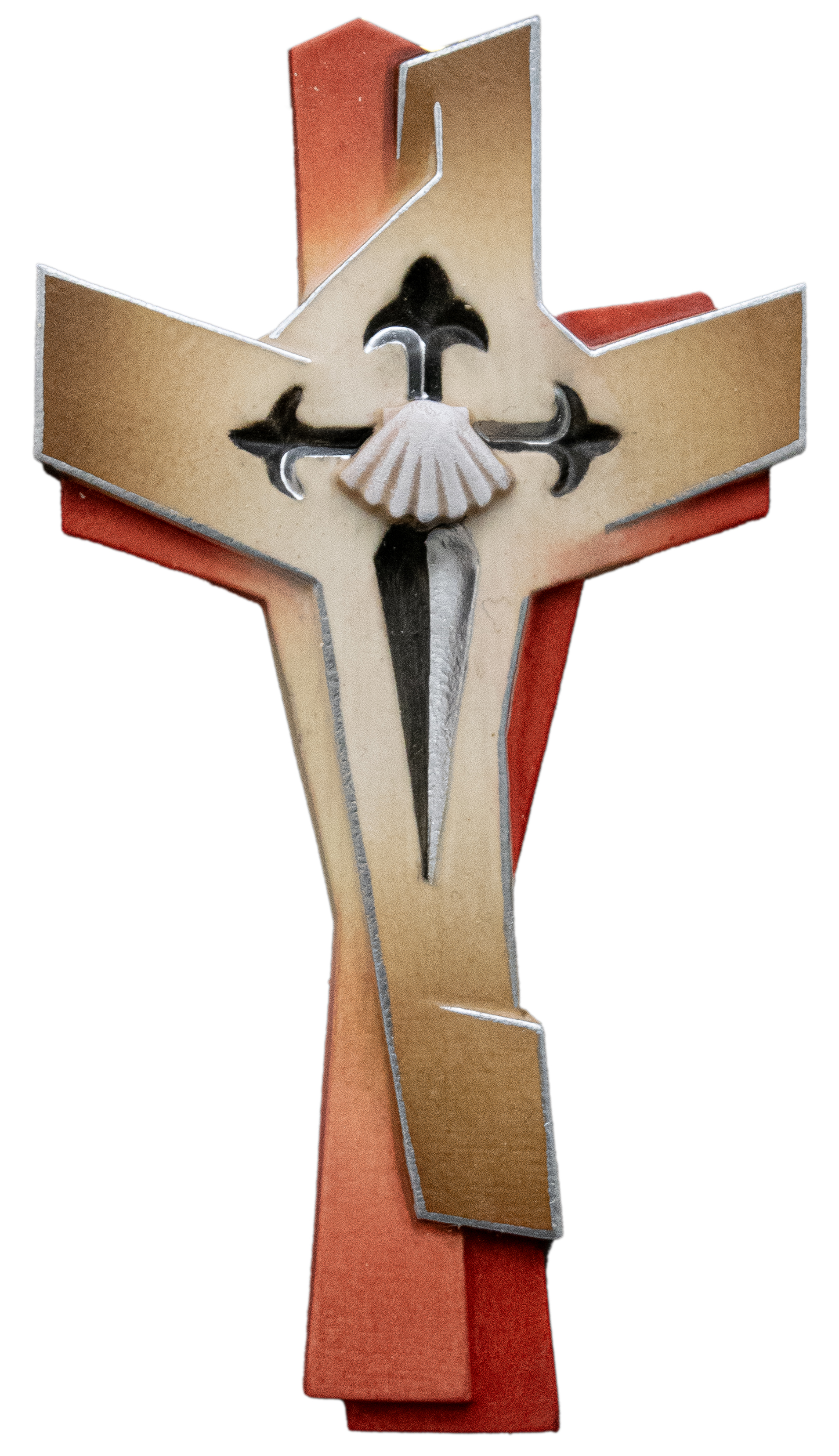 Pilgrim's Cross red brown Der Weg