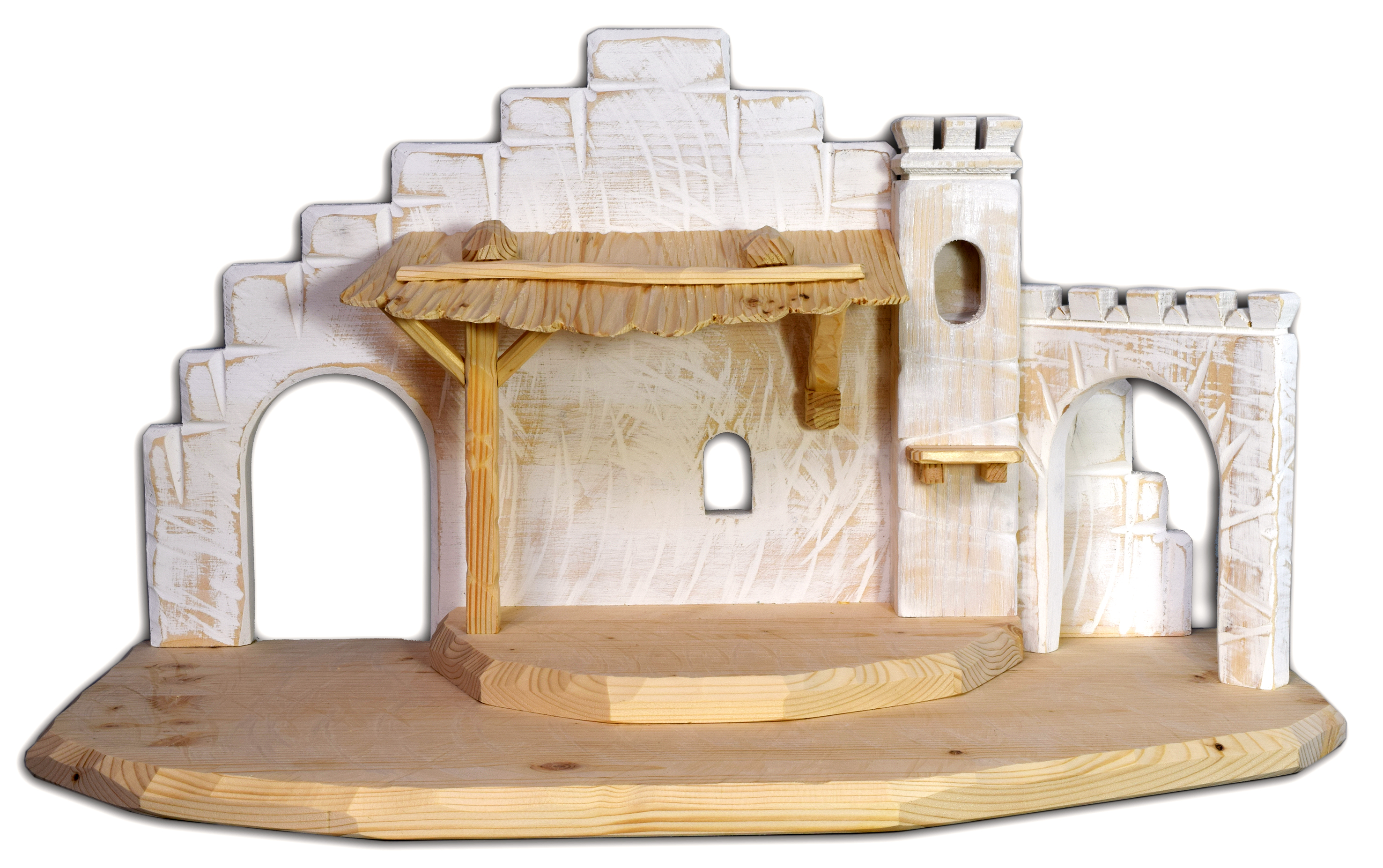 Stall modern natur_weiß