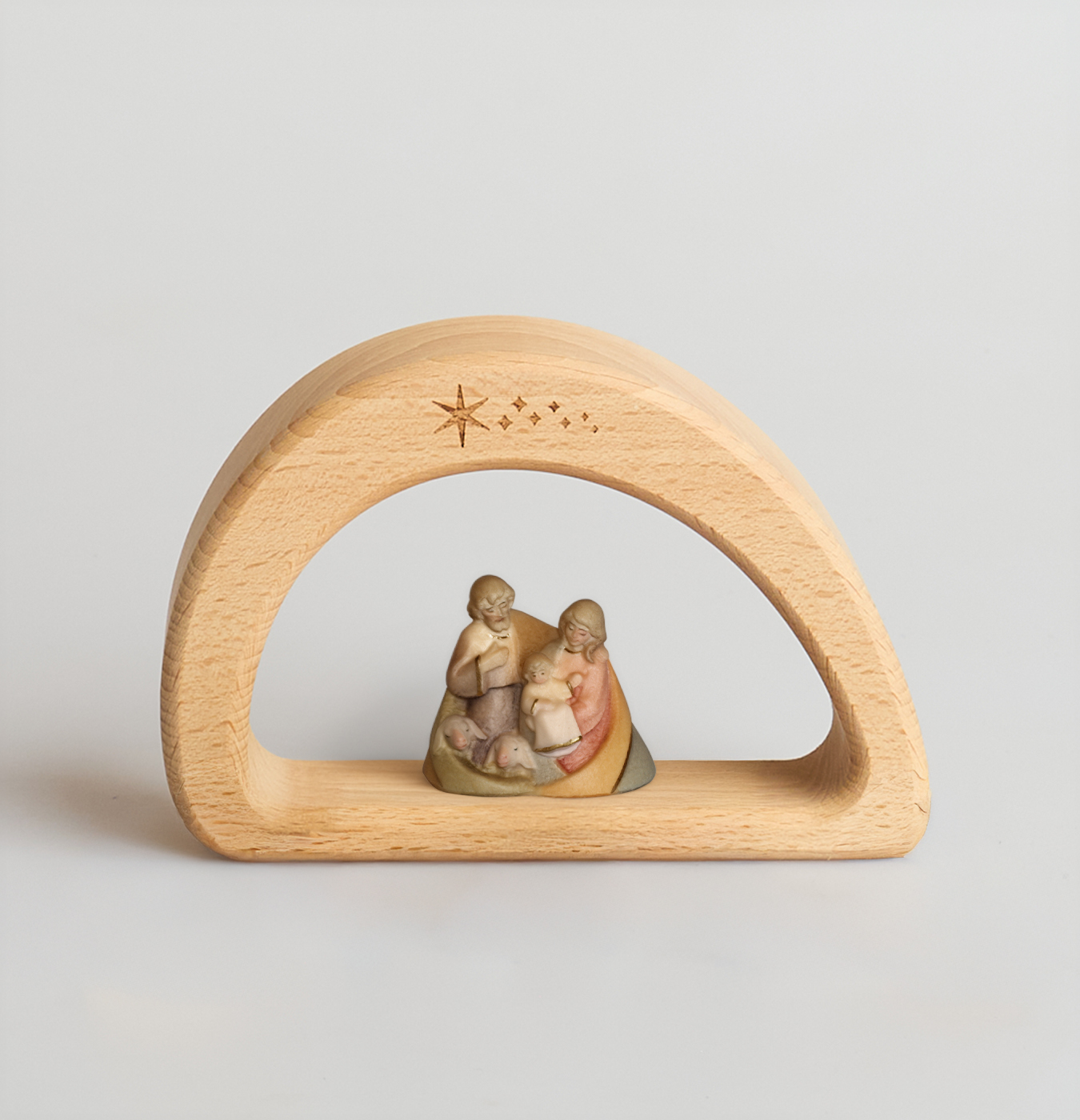 Armonia cave with Saibo nativity scene