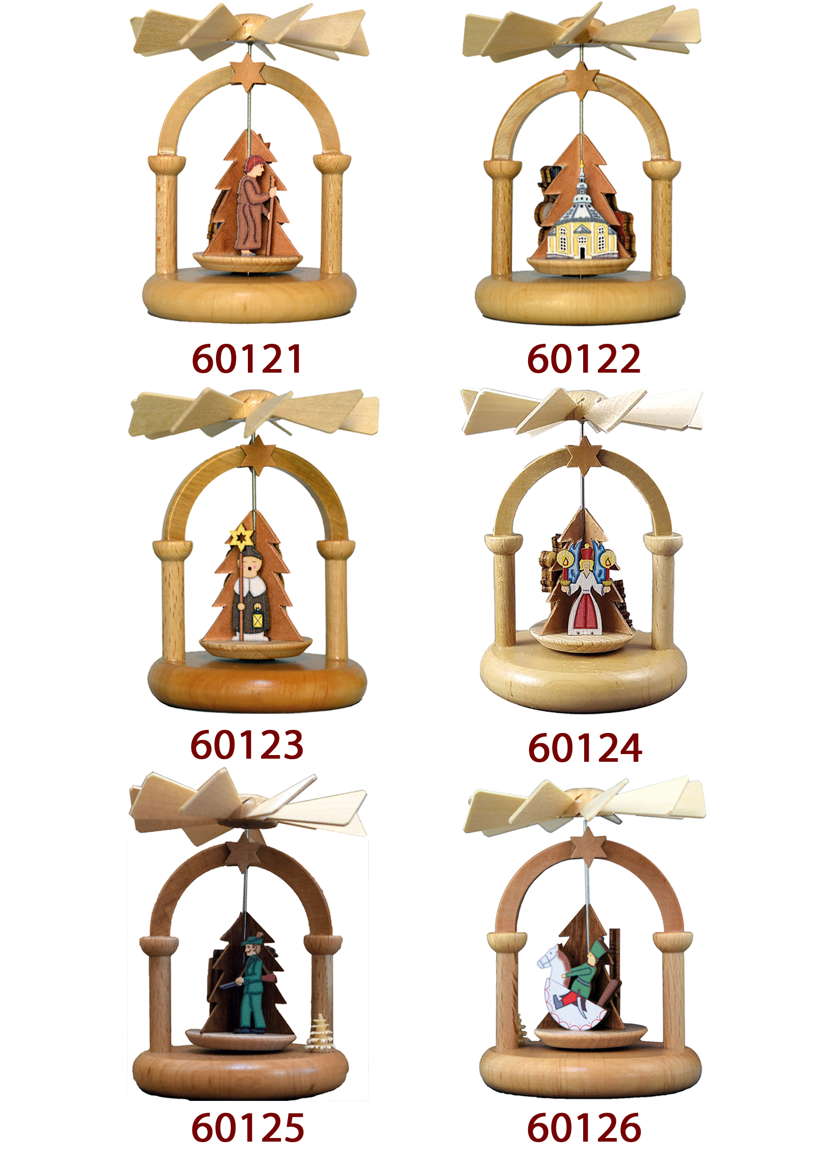 Set 6 Wärmespiele sortiert