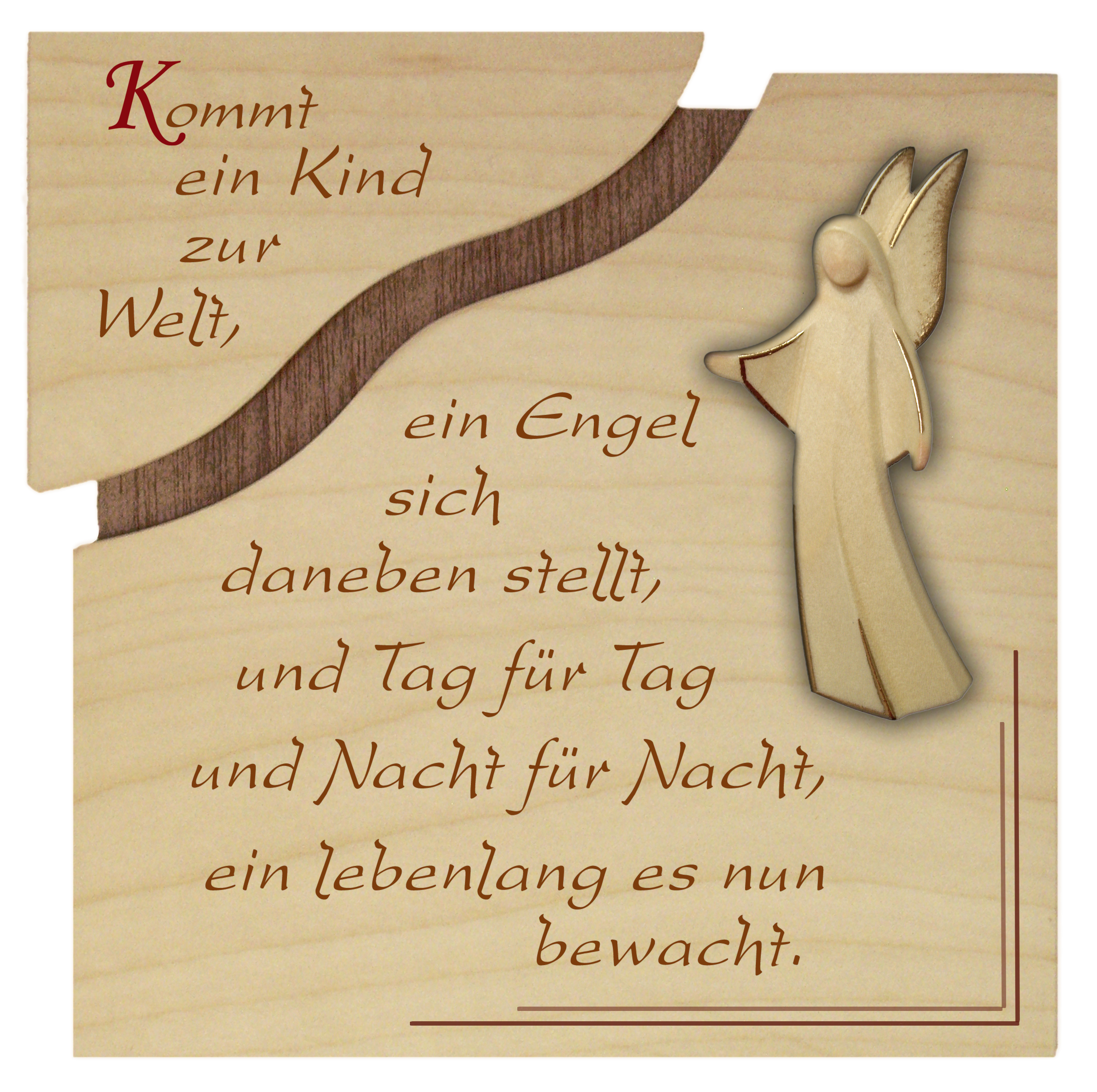 Taf. Aram Ah./Nuß-Kommt ein Kind..
