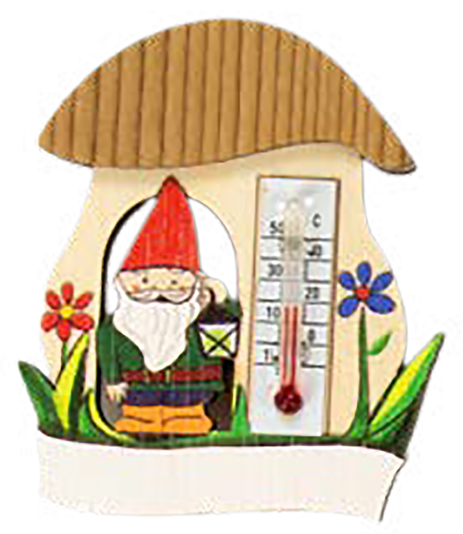 Magnet Haus mit Thermometer