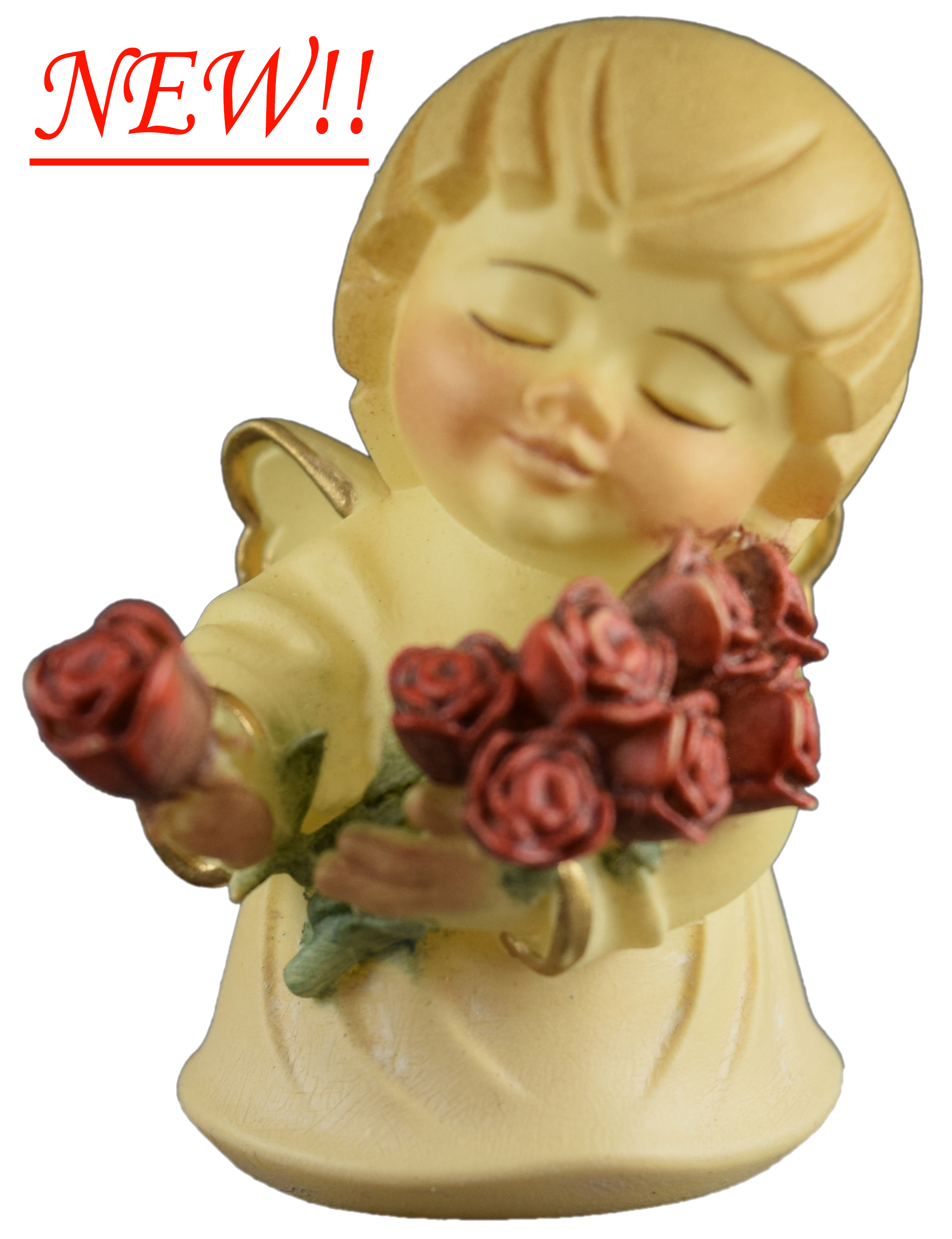 Luna angel with flowers