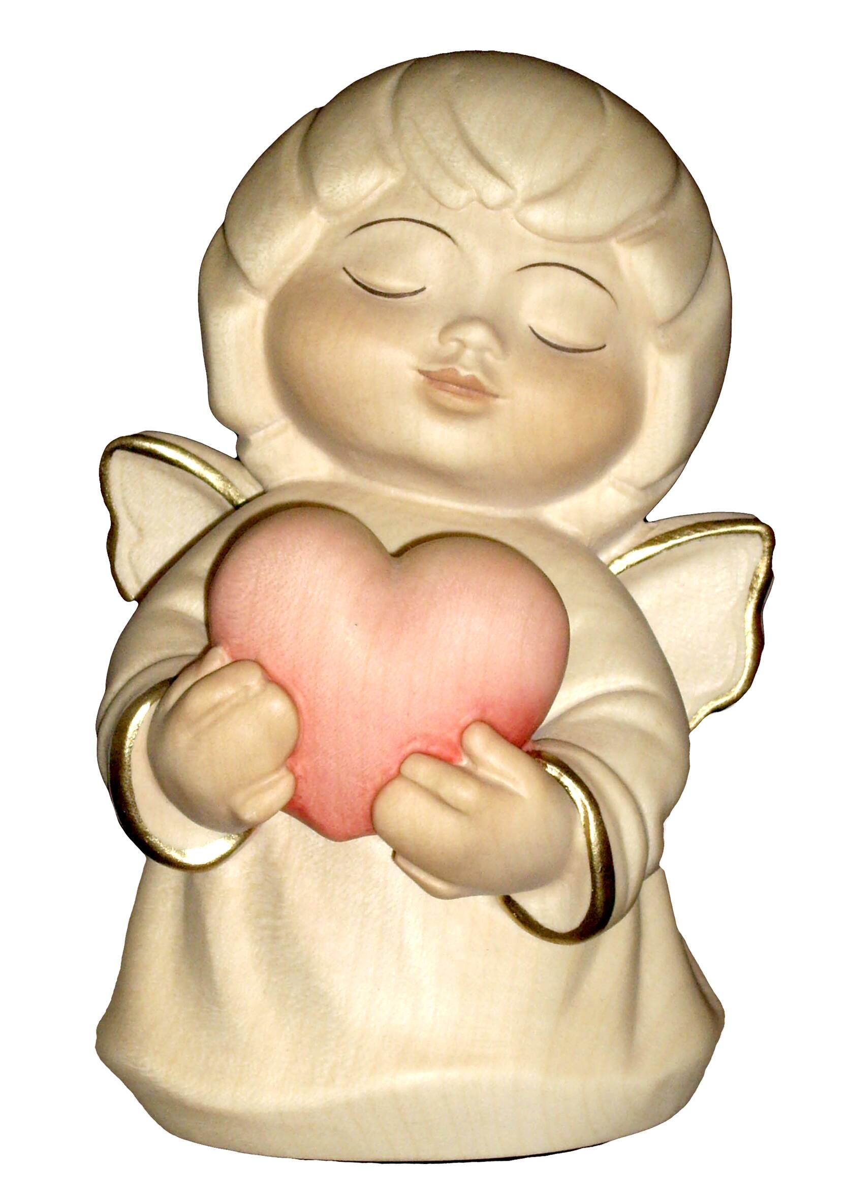 Luna angel with heart