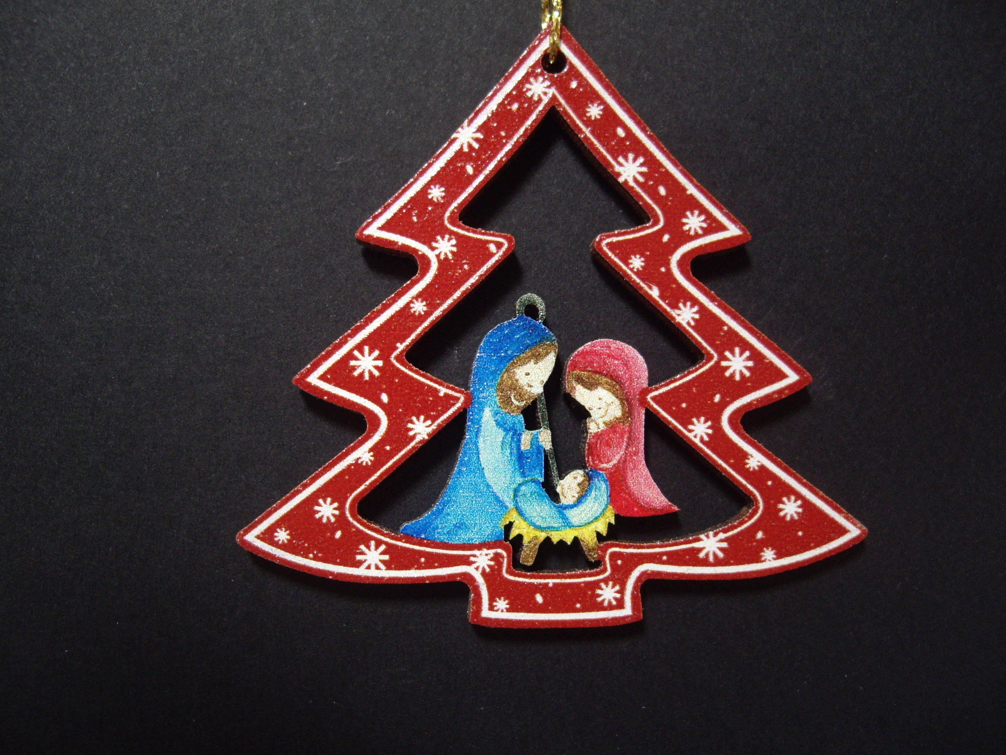 Tanne Rot mit Hl.Familie