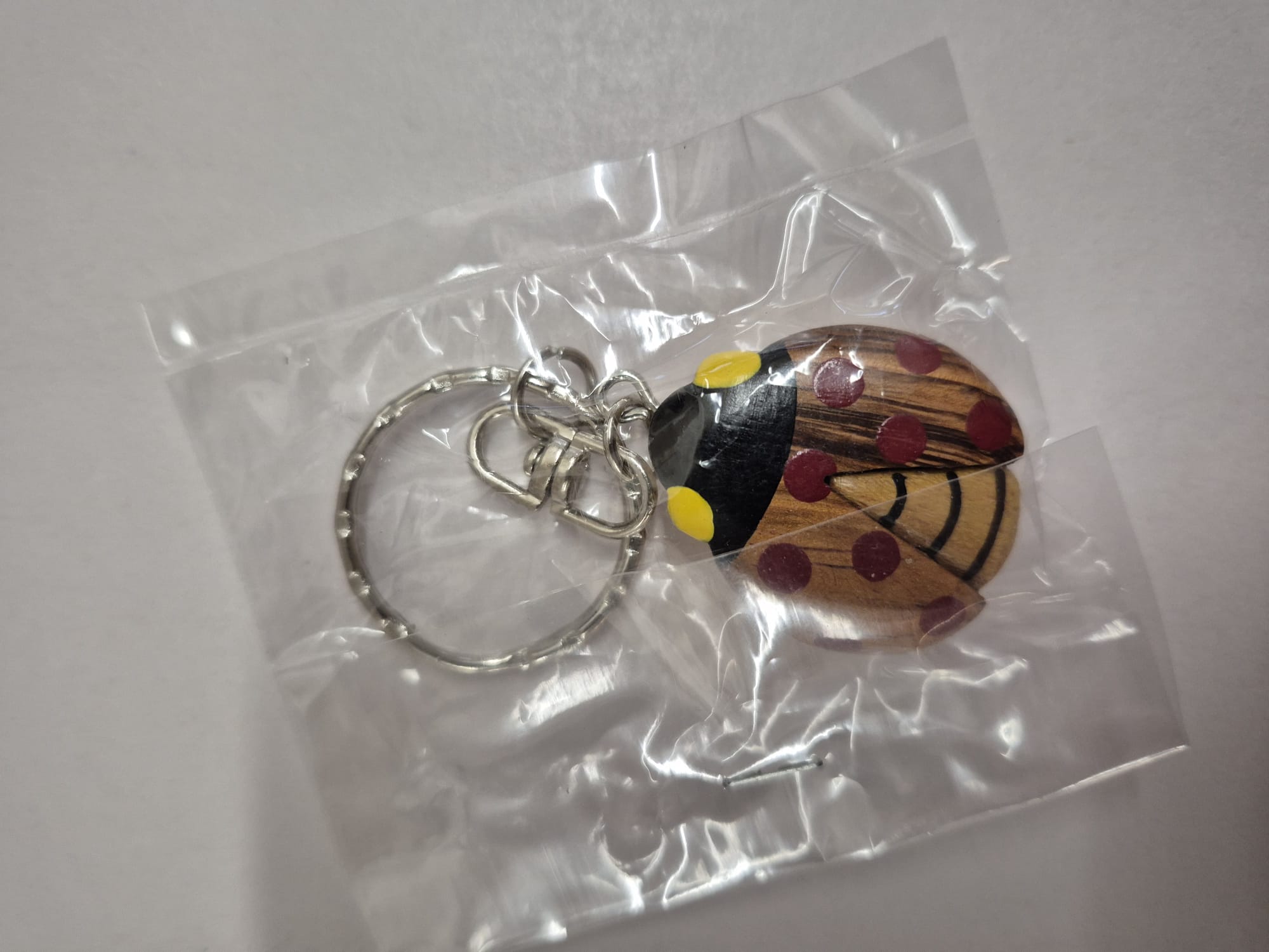 Schlüsselanhänger Marienkäfer