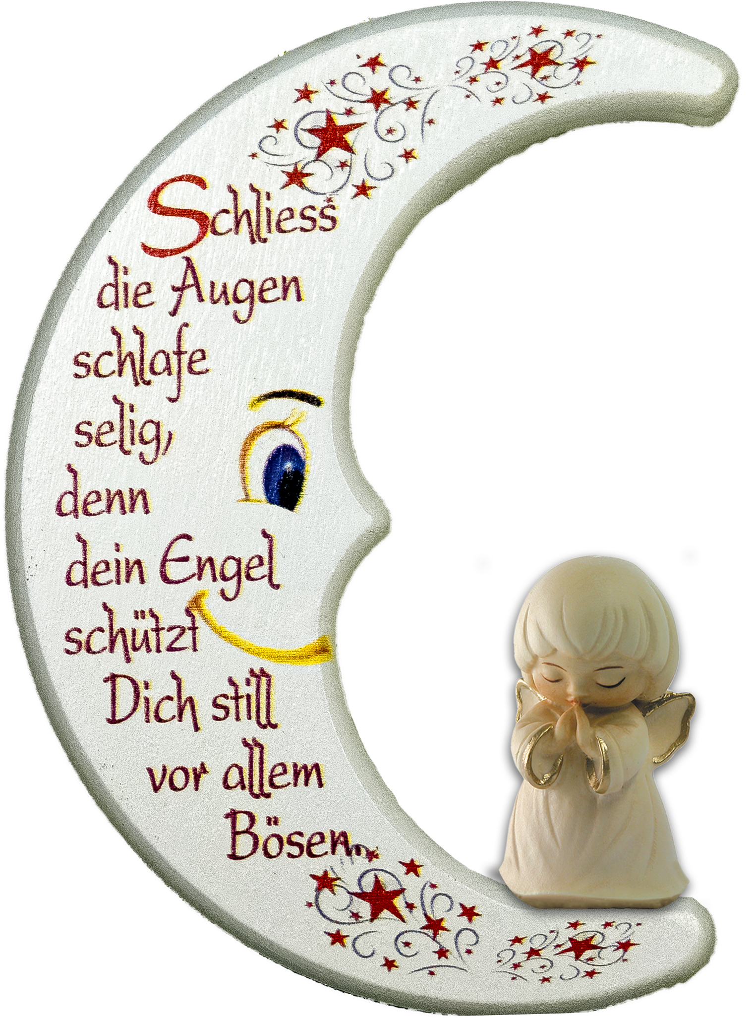 Mond "Schliess..." Weiß