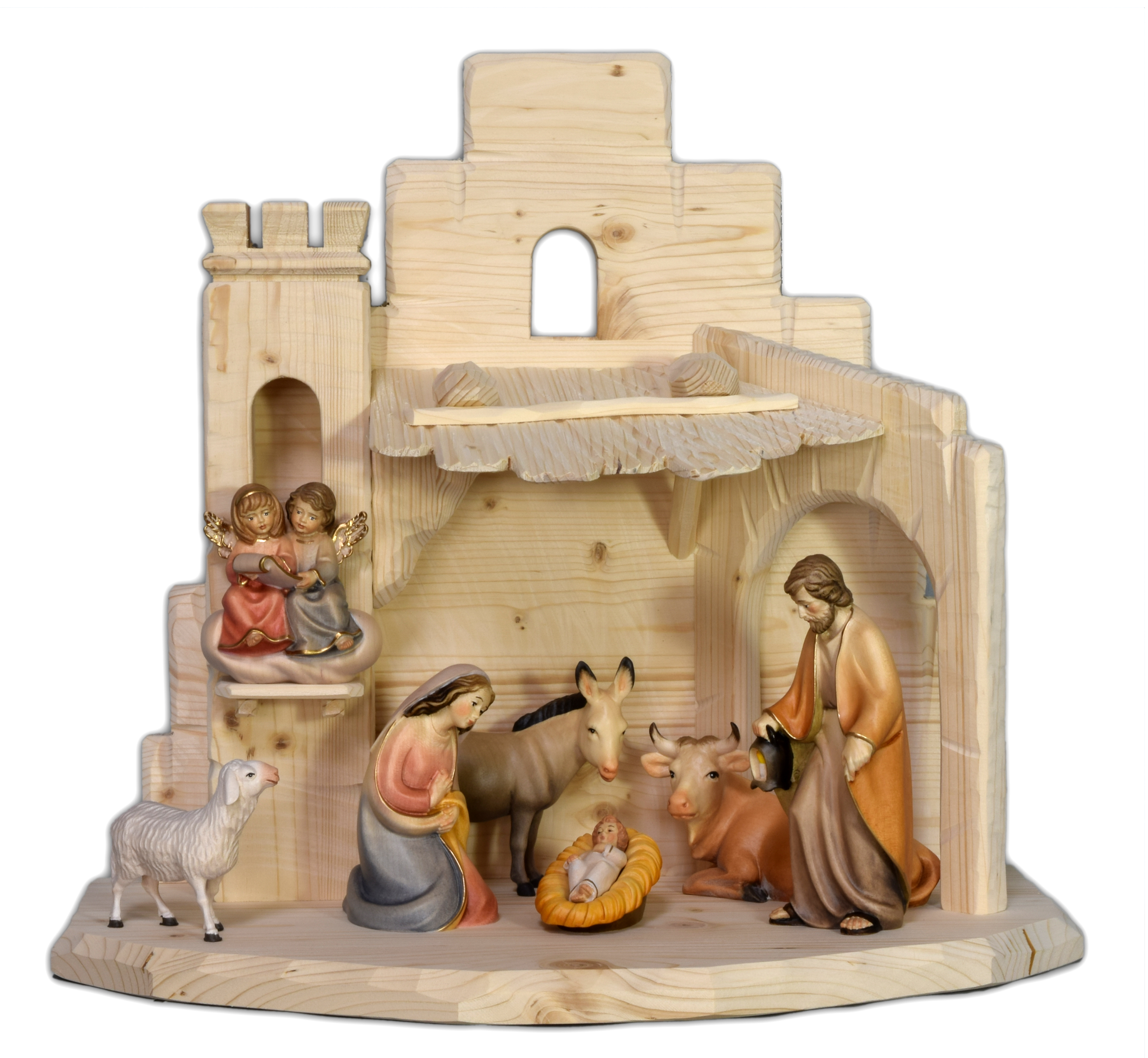 Stall für Familie mod. NAT+Rudolf 7tlg