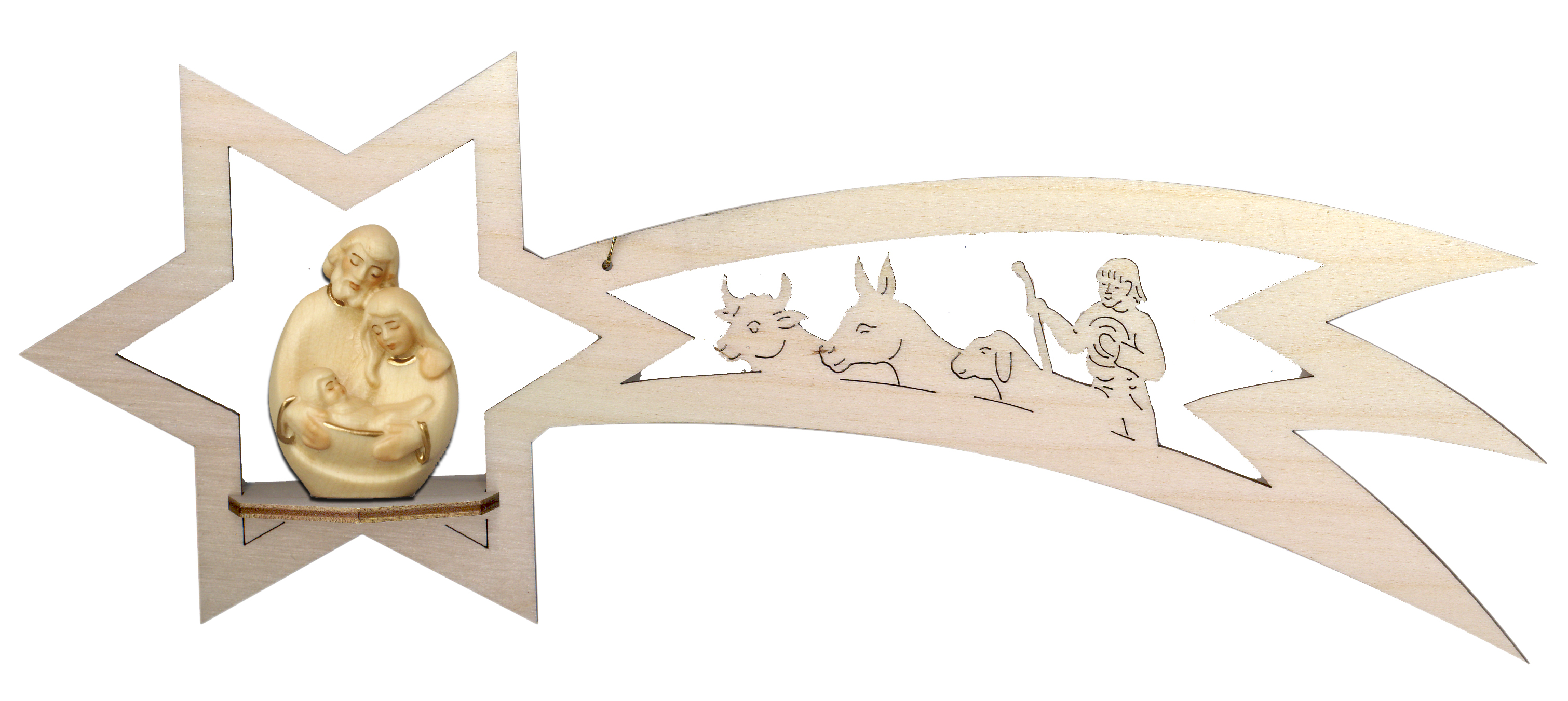 Kometstern "Deko" mit Tobiasgruppe