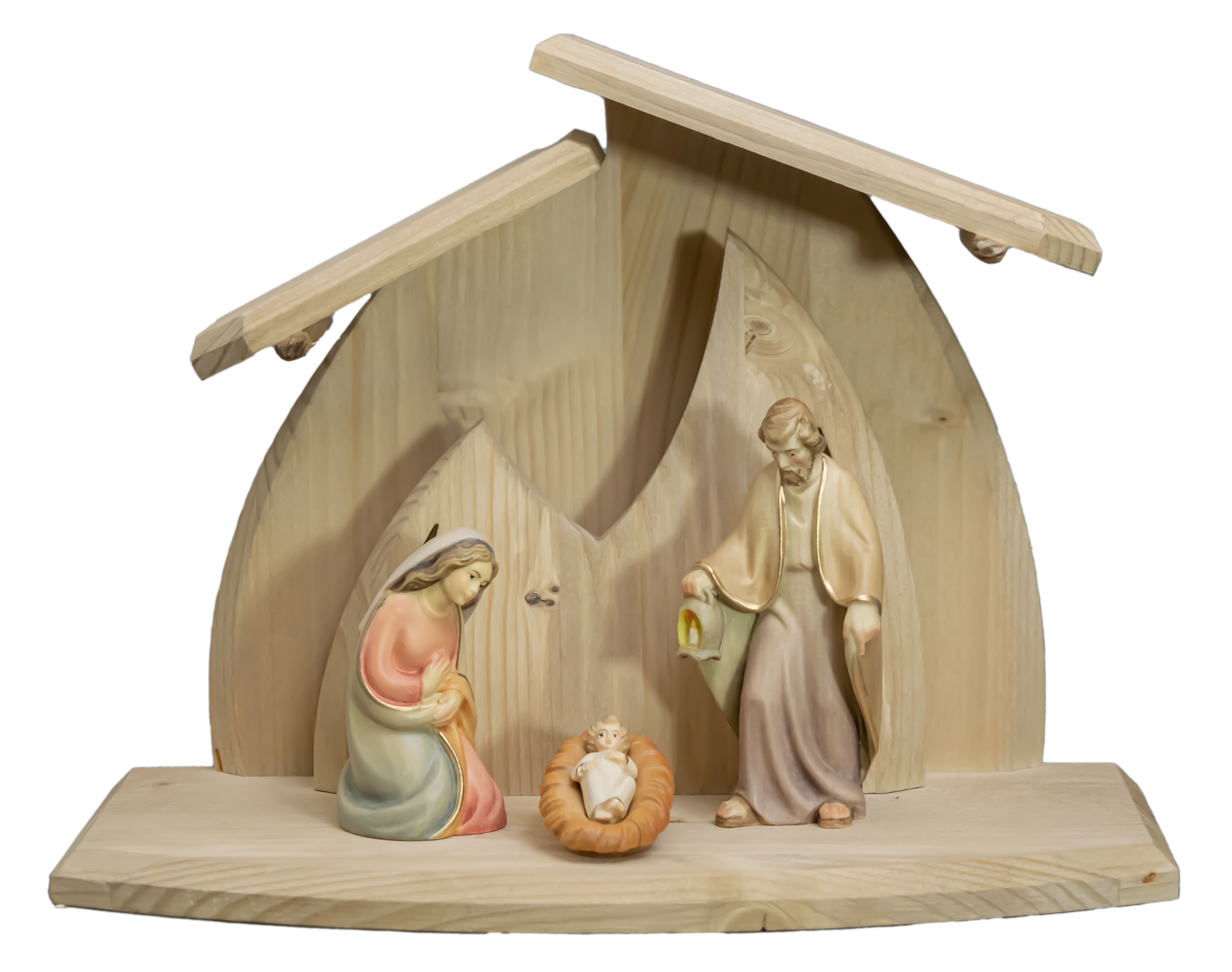 Fam.Stall Altea + 3tlg.Rudolfkrippenfiguren