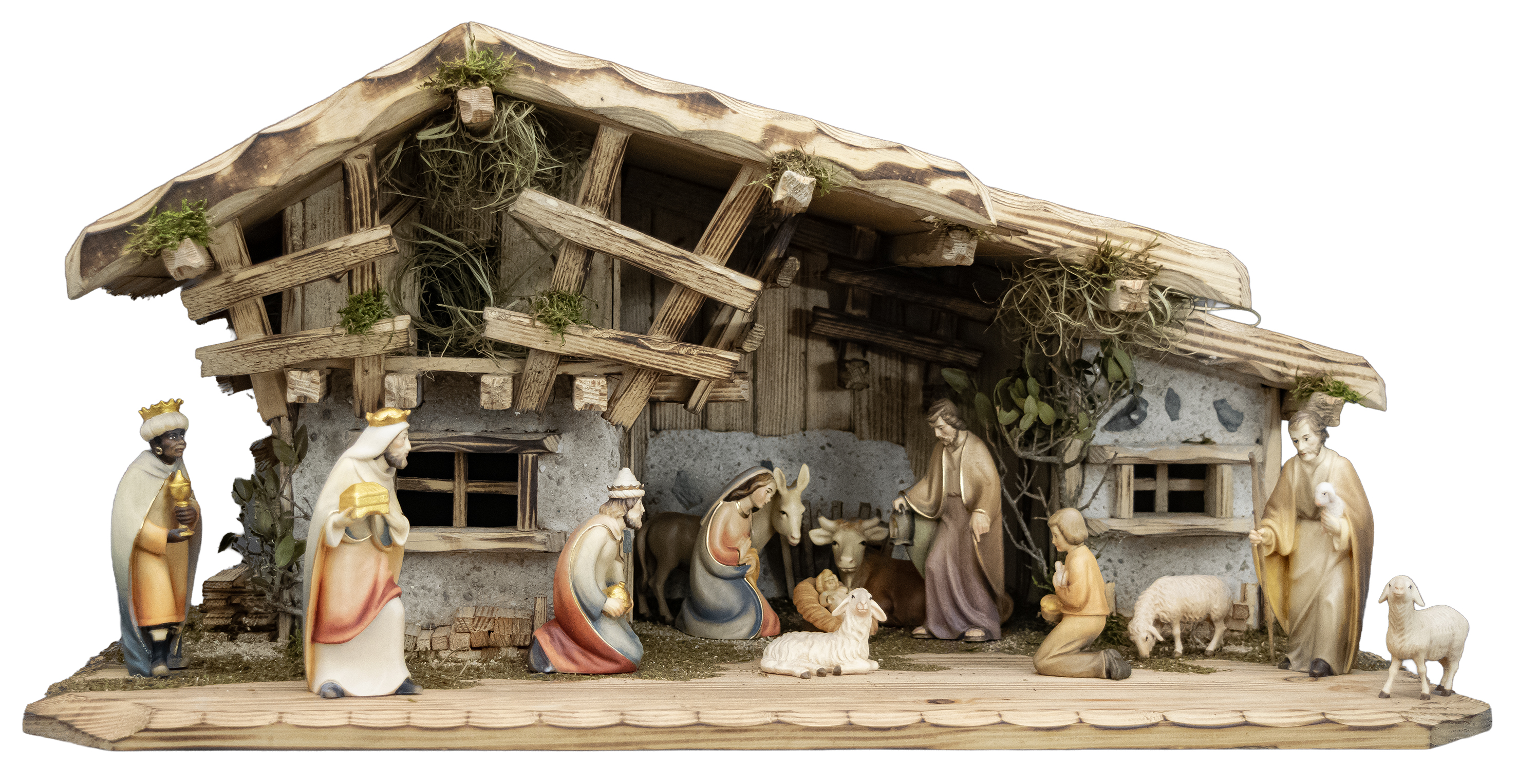 Stall Eibsee mit 13tlg. Ori. Rudolf