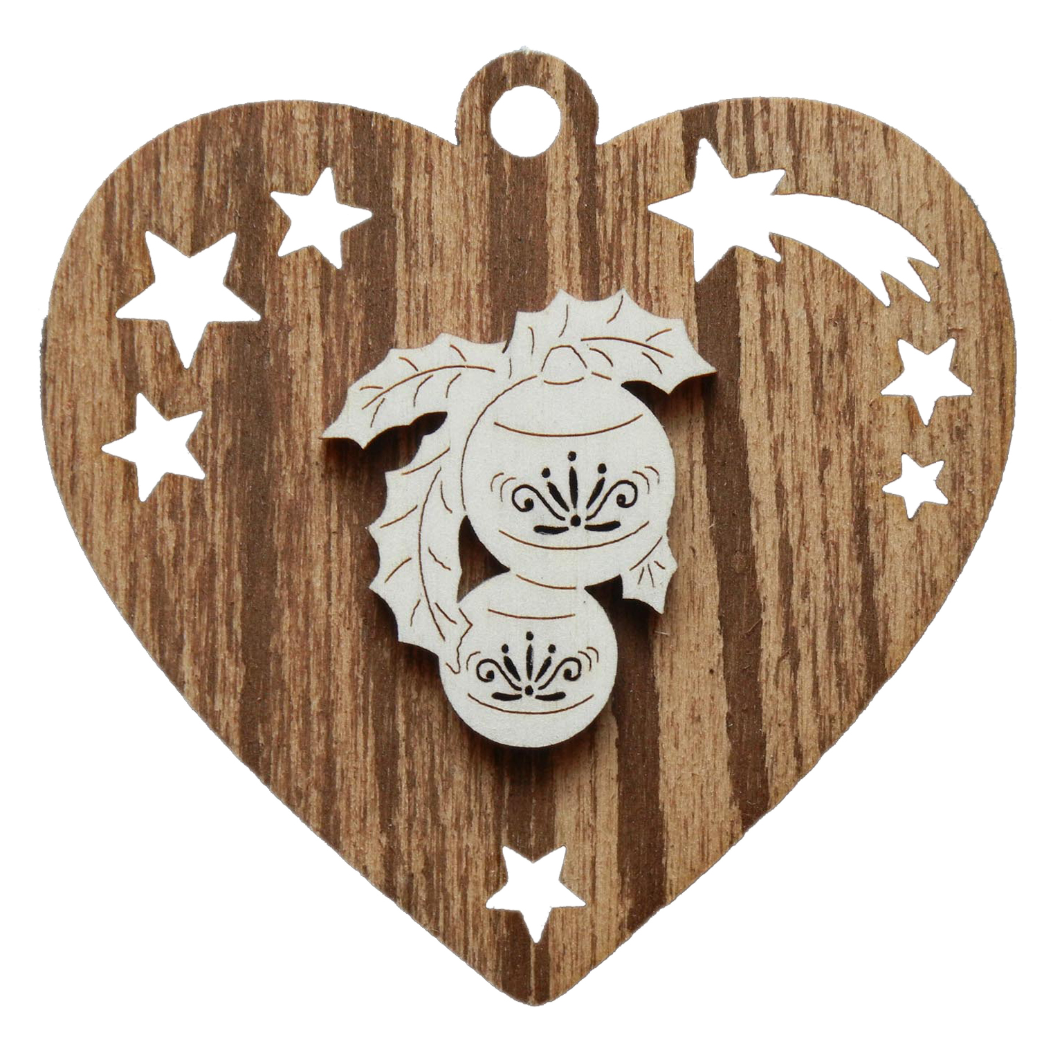 Kugeln auf Herz beidseitig