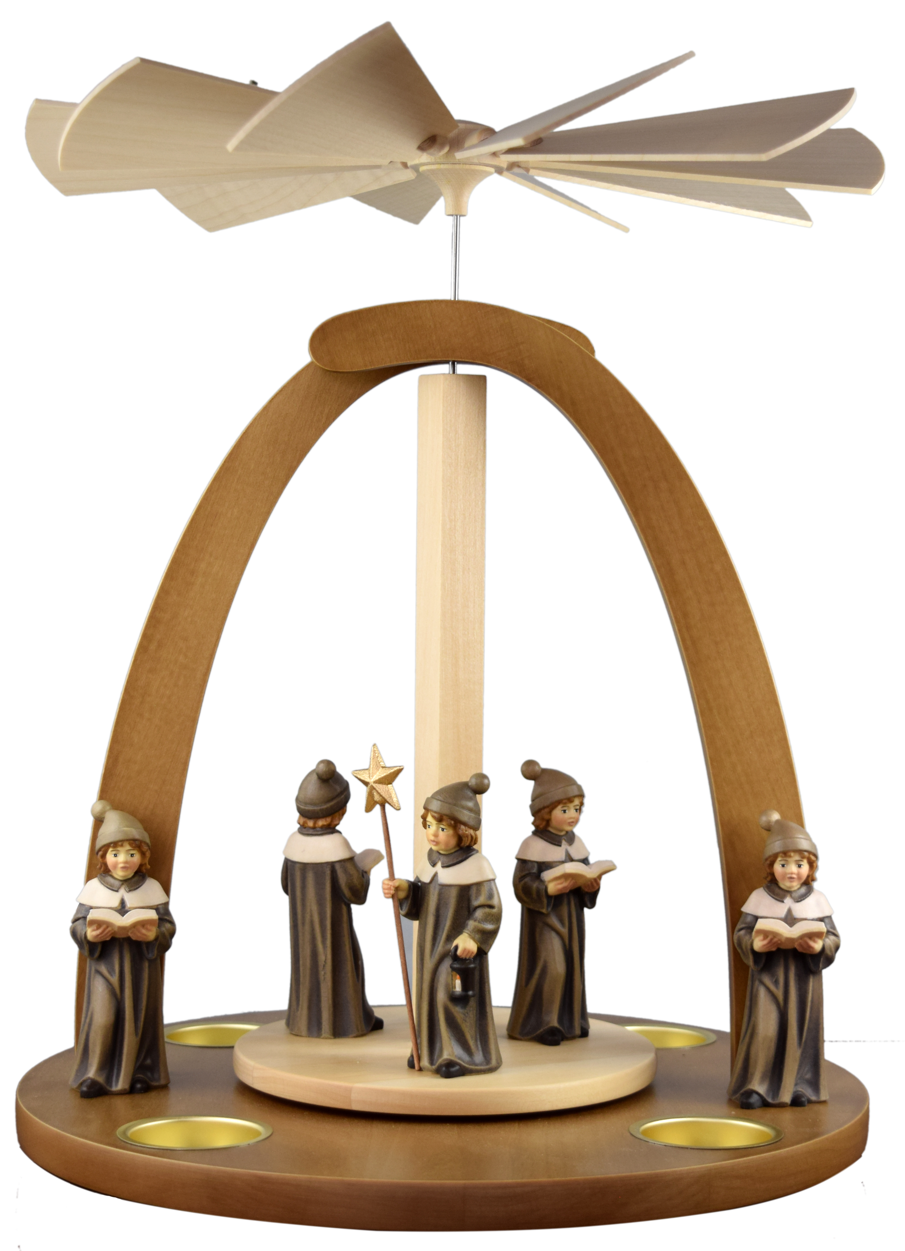 Pyramide+5St.Kurrende Figuren