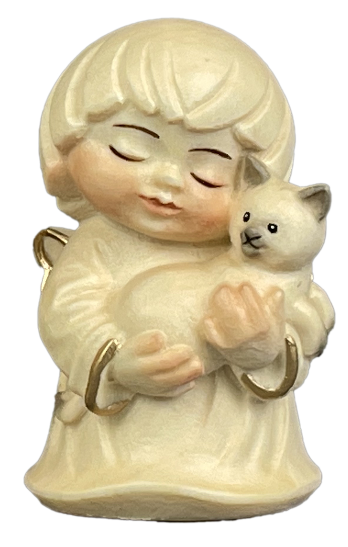 Luna Engel mit Katze