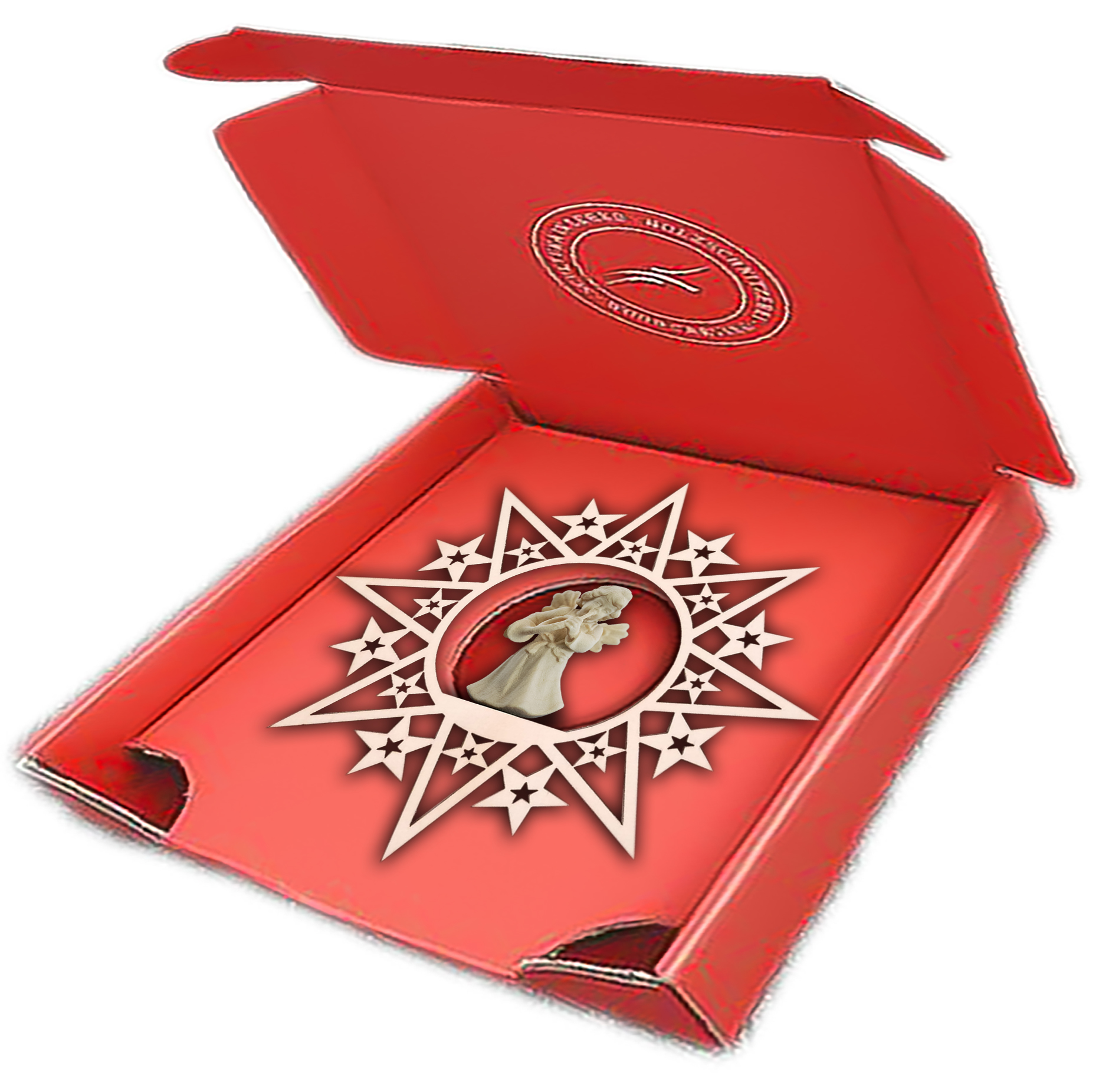 Angel Ruffini horn on star_03 in box