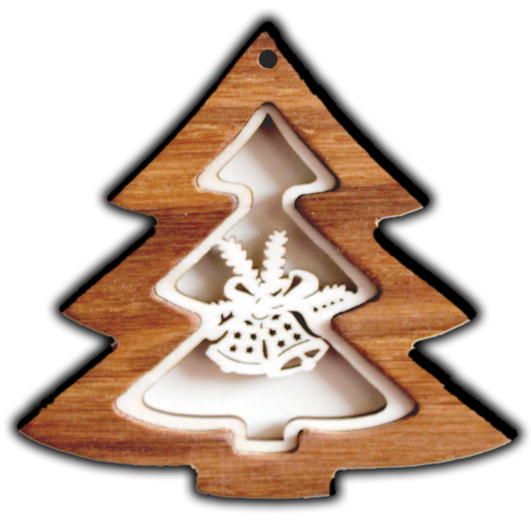 Tanne massiv Glocken