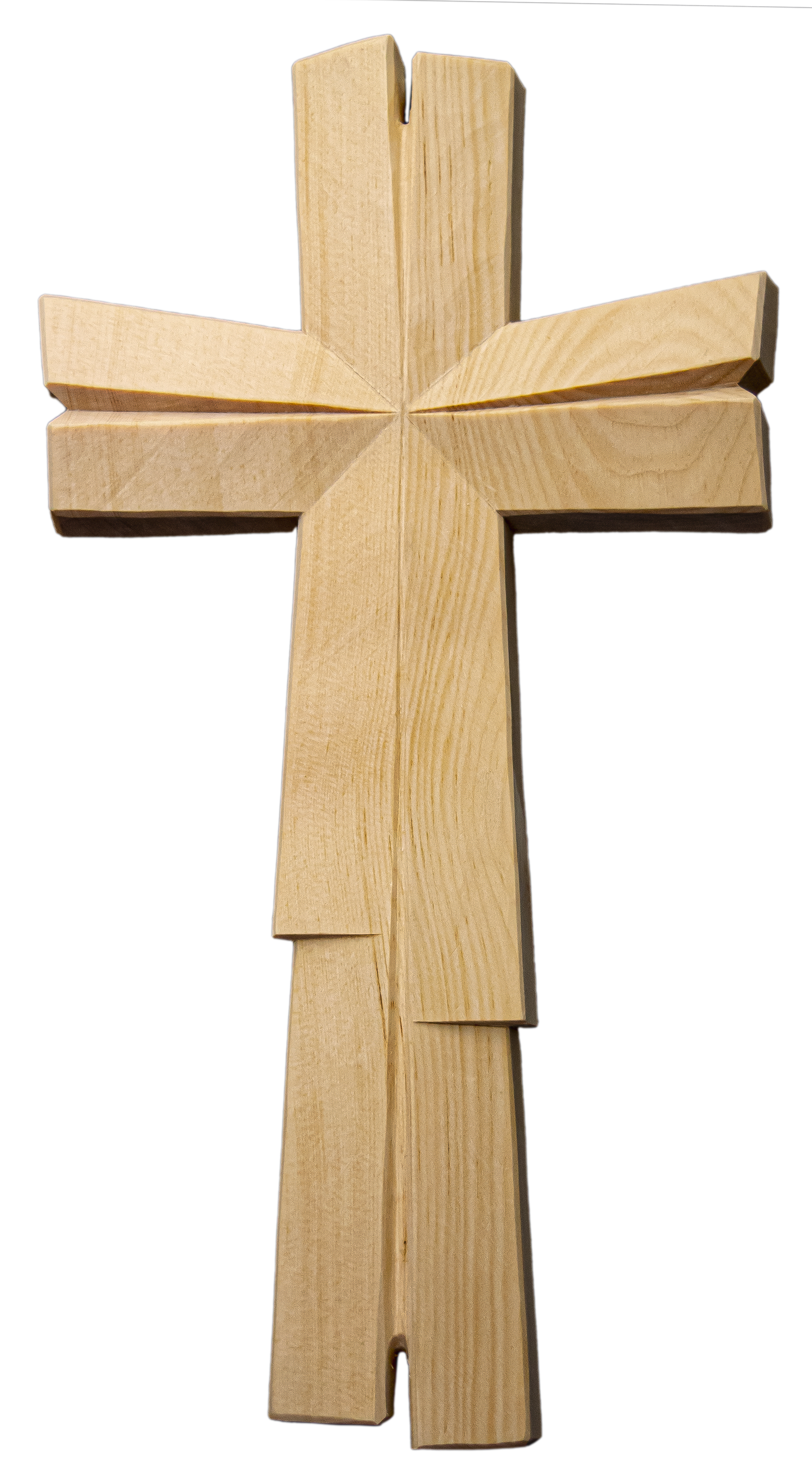 Meditative Cross swiss pine
