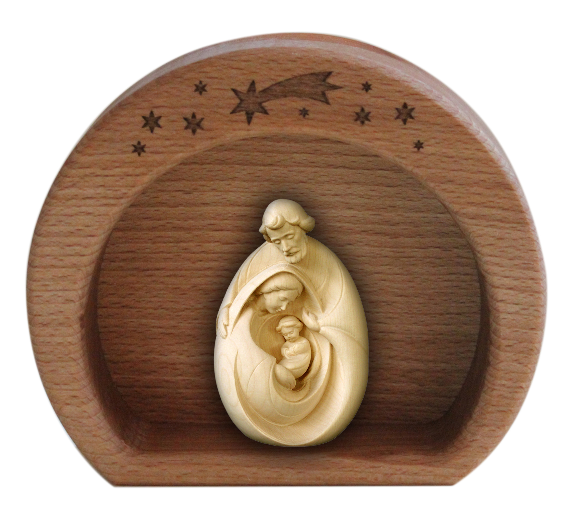 Grotte bedruckt mit DeLuca Block