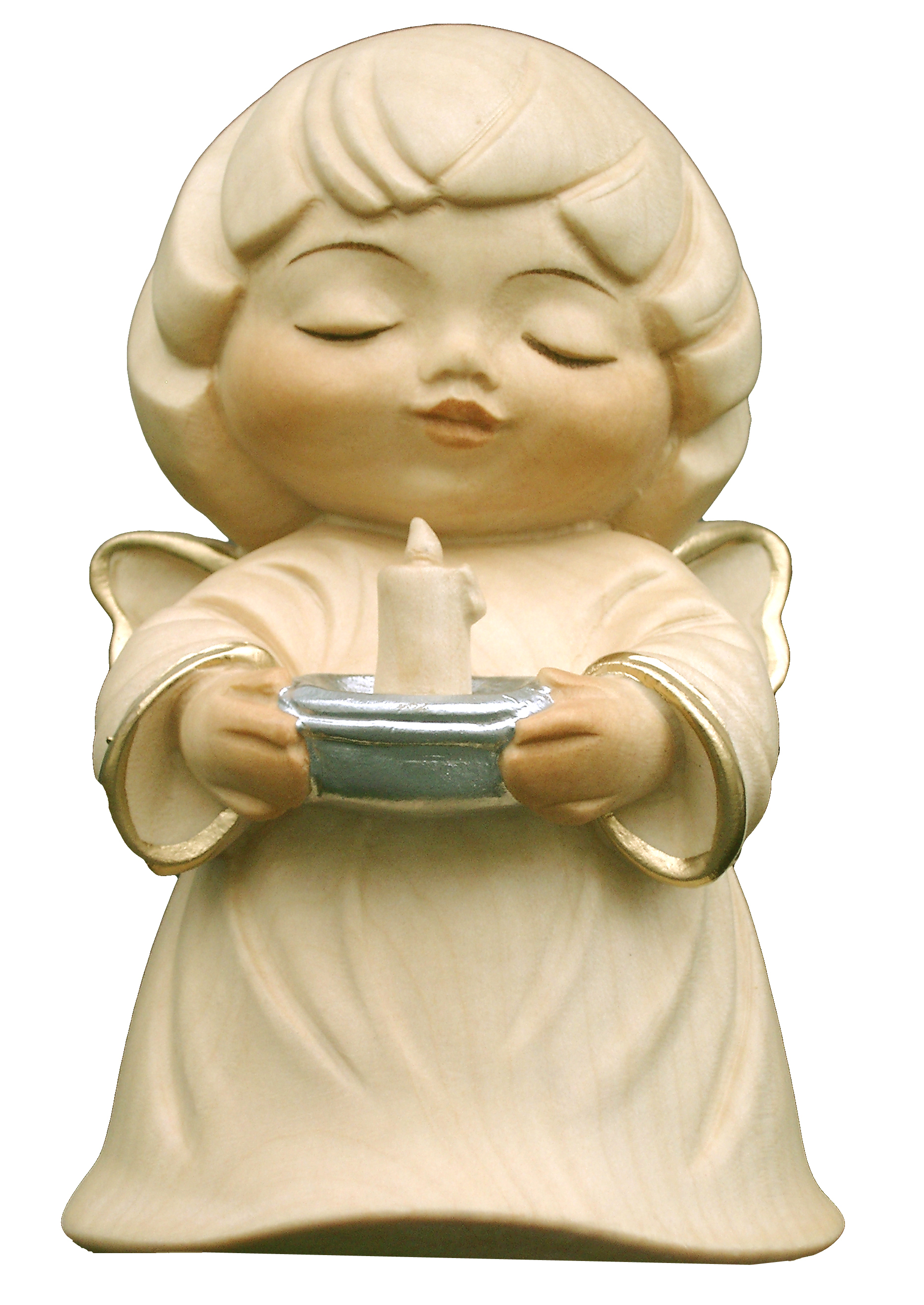Luna angel with candle