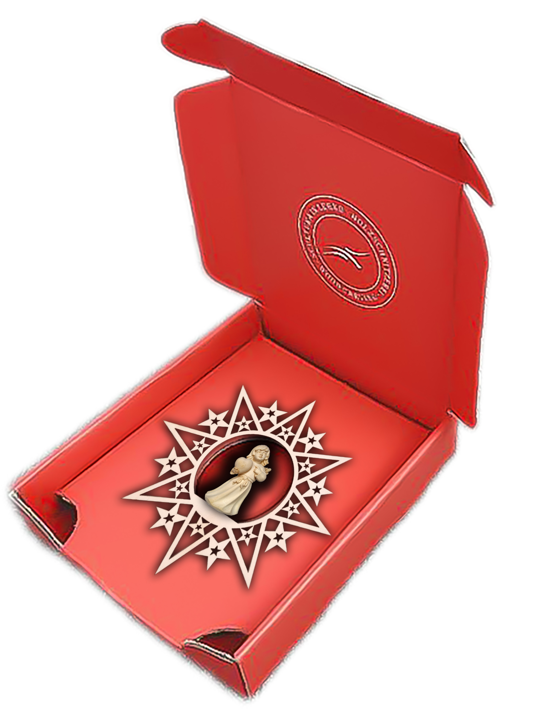 Angel love heart  on Star_03 in Box