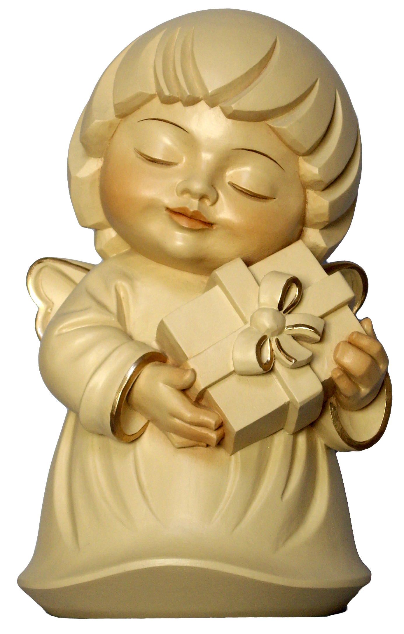 Luna angel with parcel