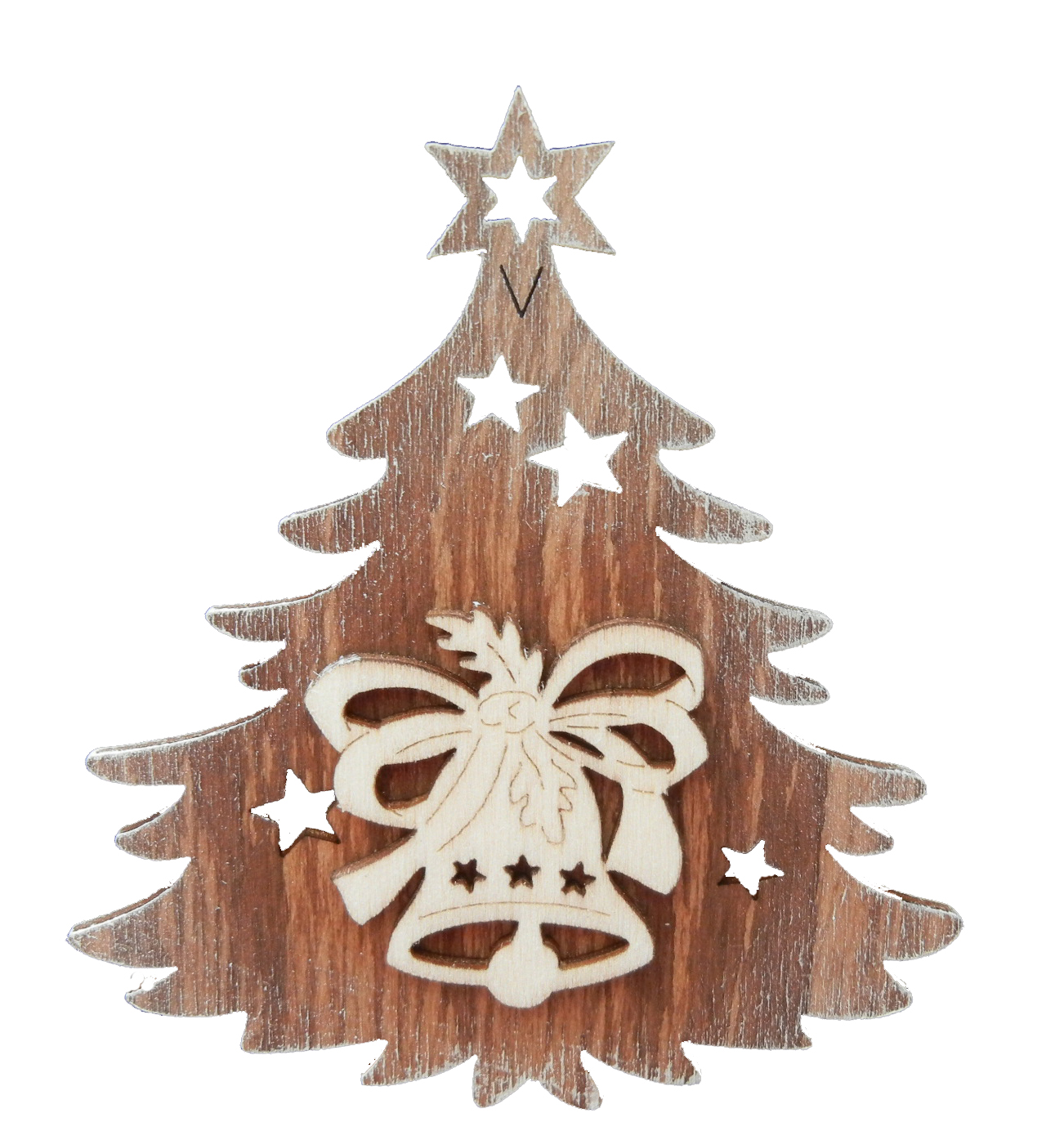 Campana su entrambi i lati di abete