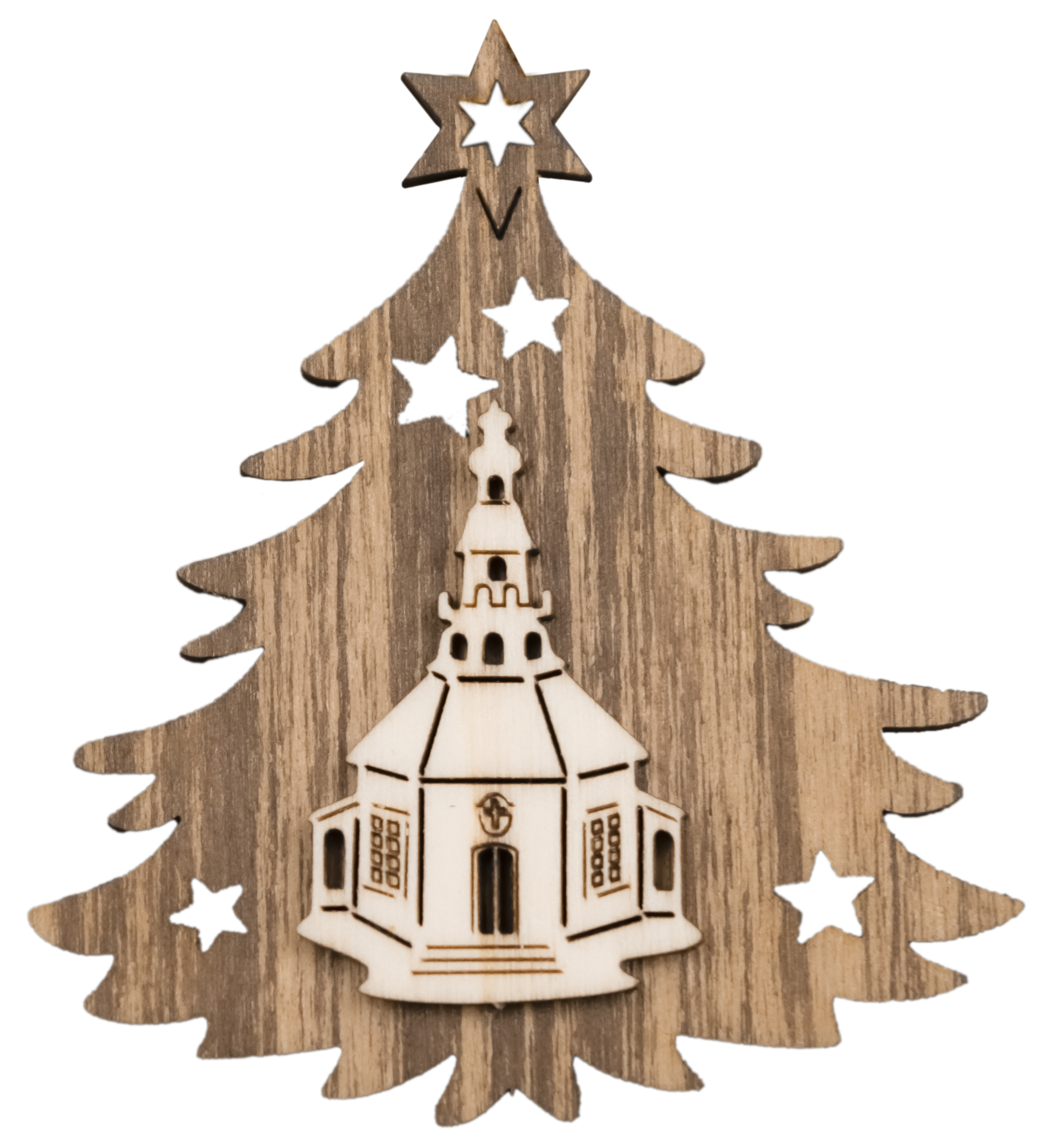 Seiffnerkirche auf Tanne beidseitig