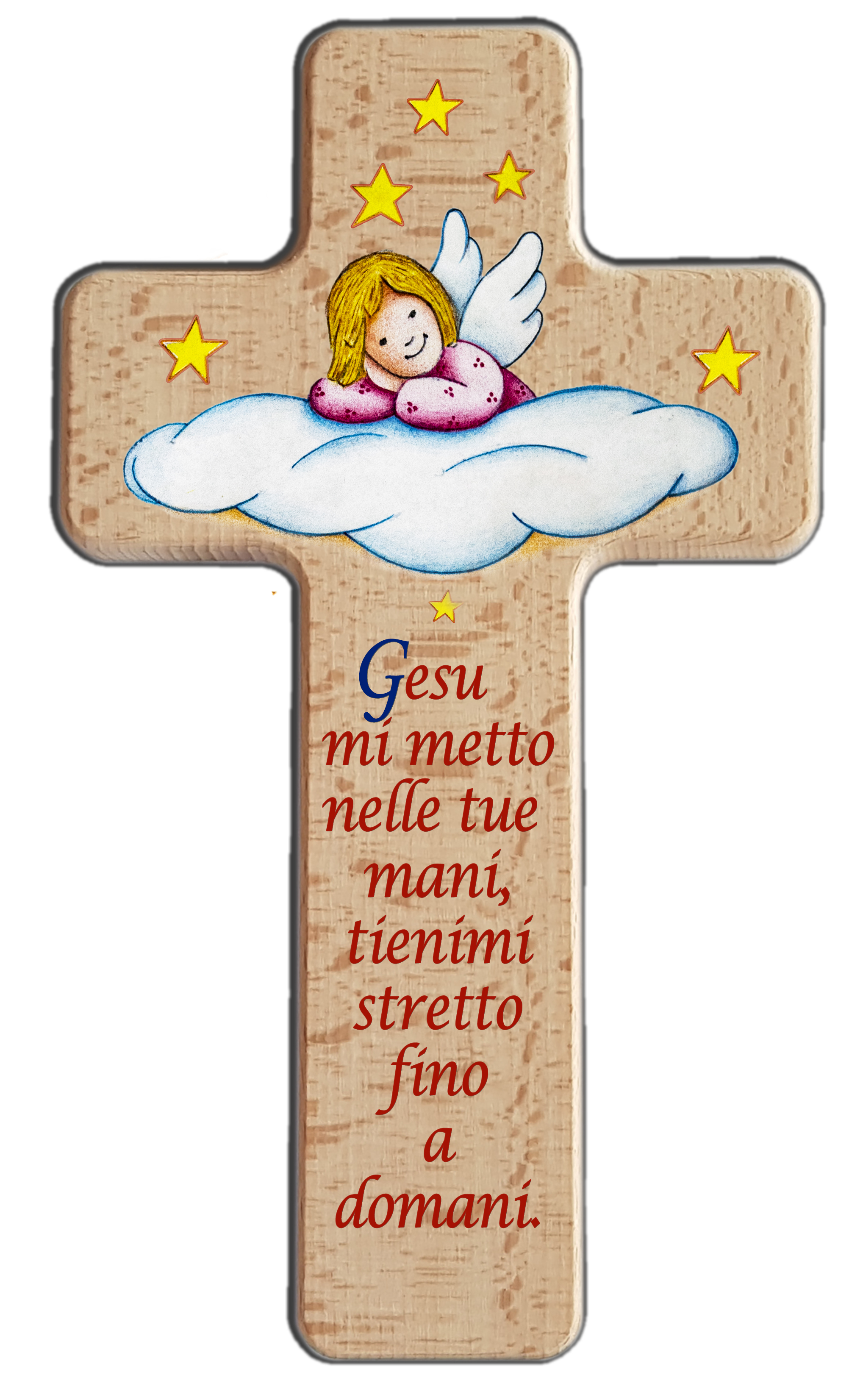 Croce stampata Gesu mi metto