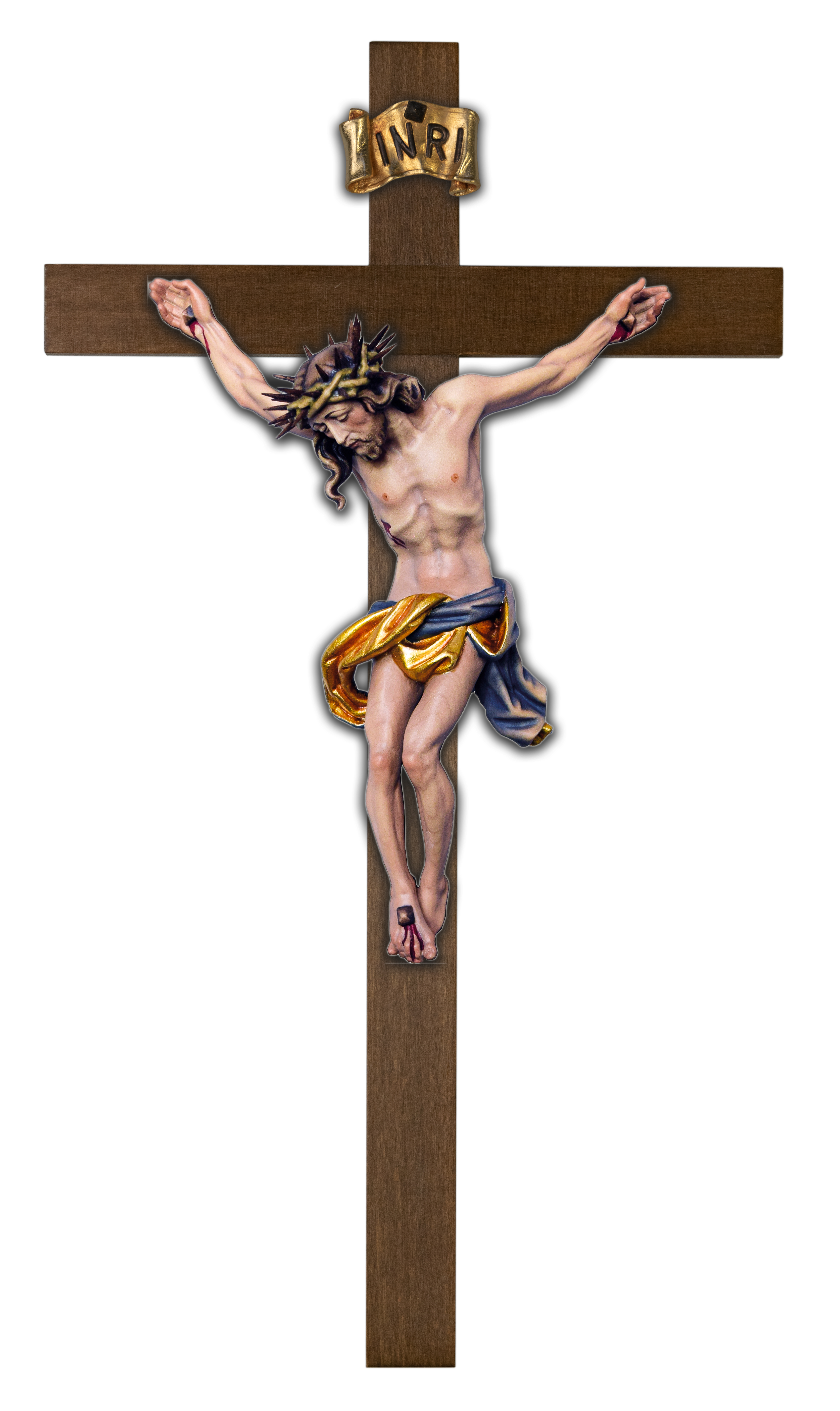 Crucifix Romerio+Thorns+cross straight smooth