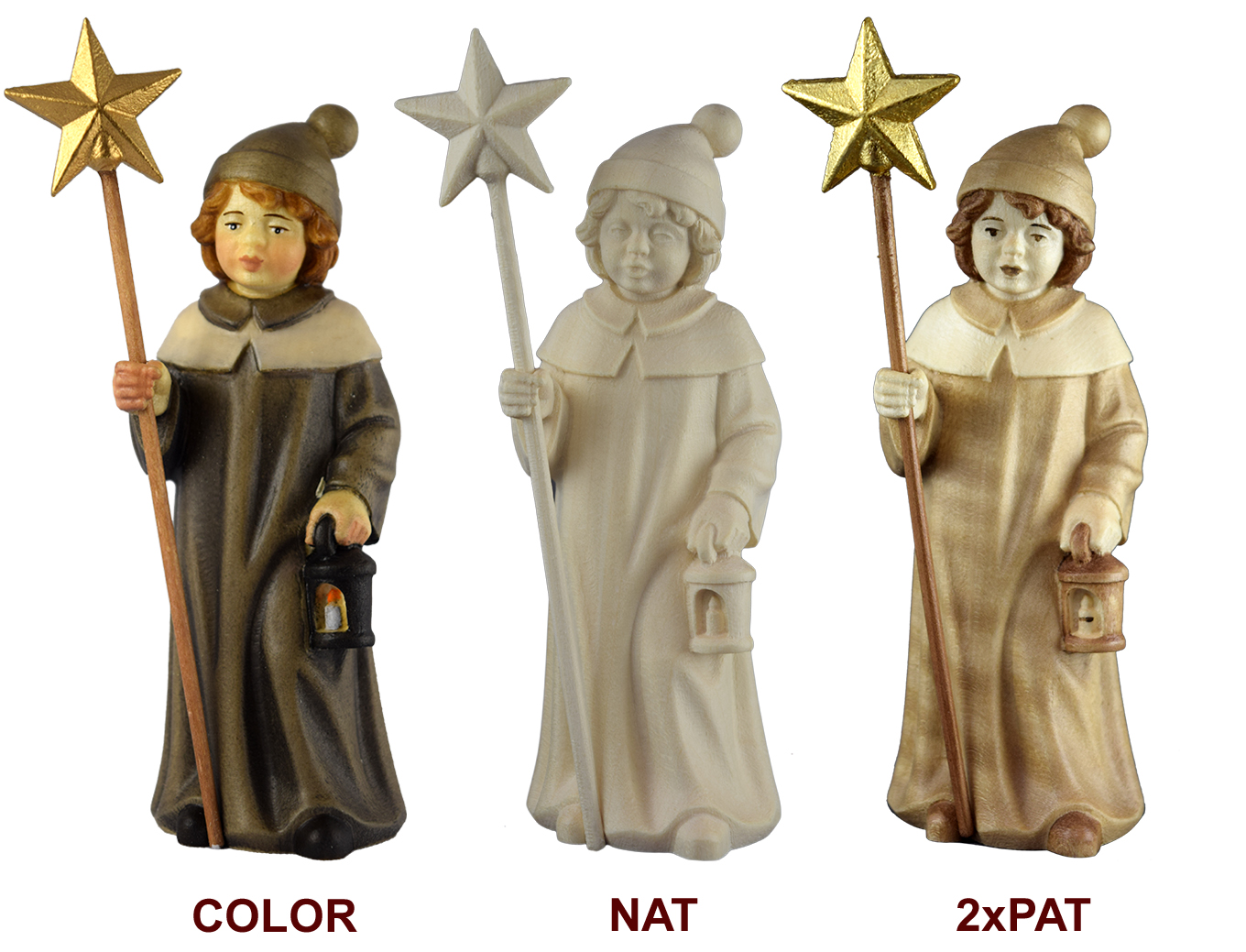 Kurrende sänger mit Stern