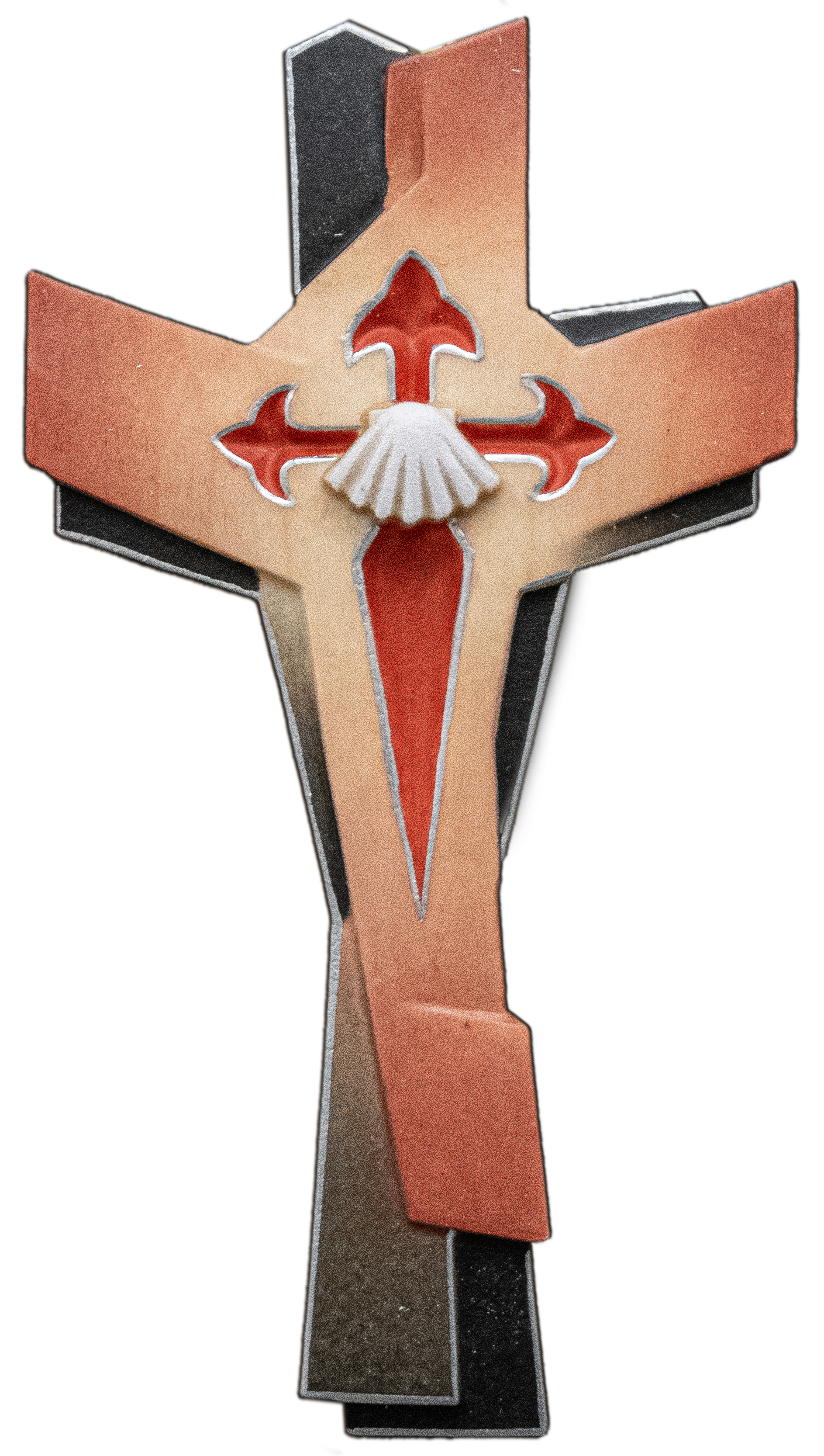 Pilgerkreuz schwarz rot Der Weg