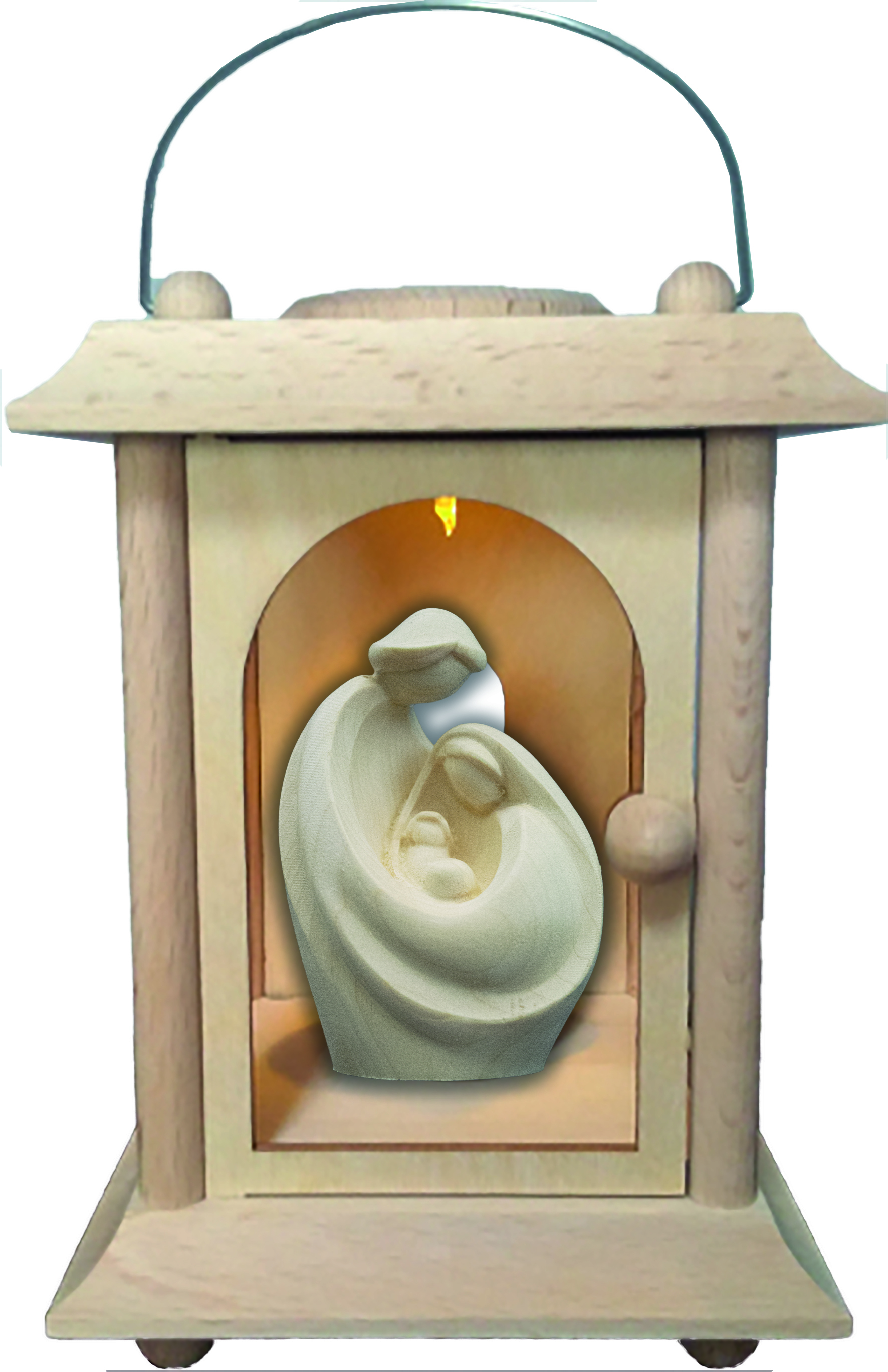 Lanterna con Presepe Natia-Art