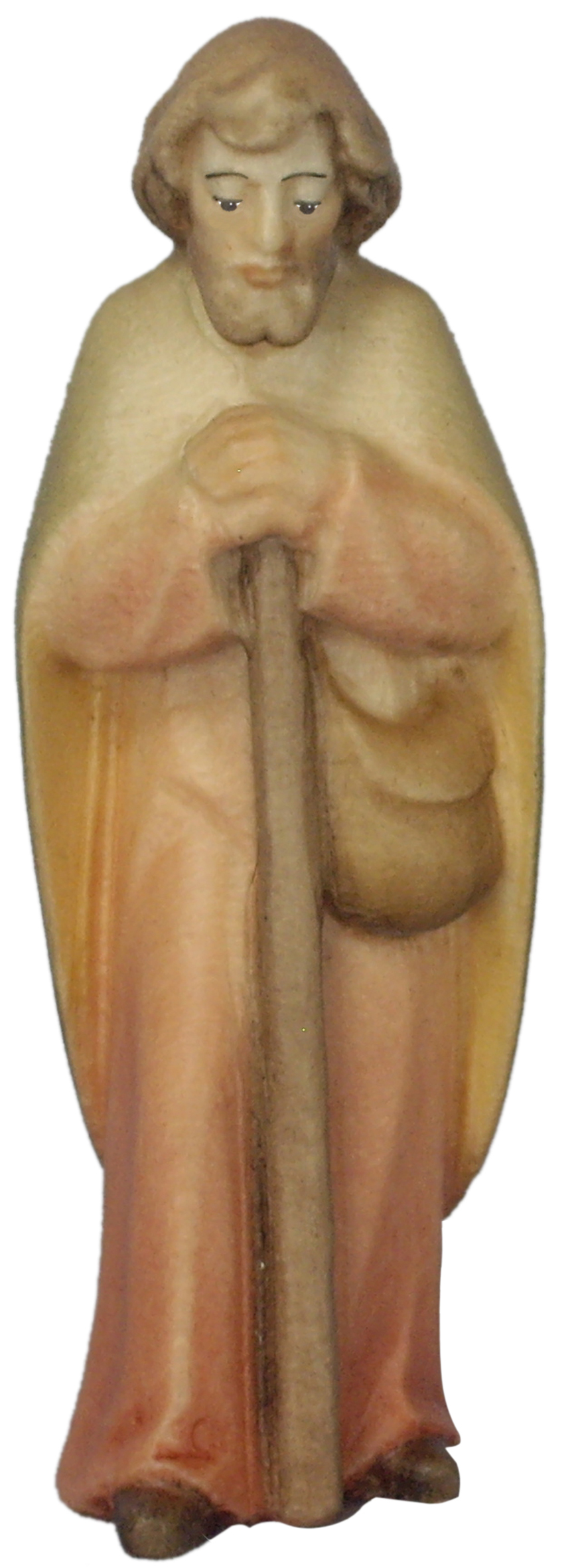 Hirte stehend mit Stock