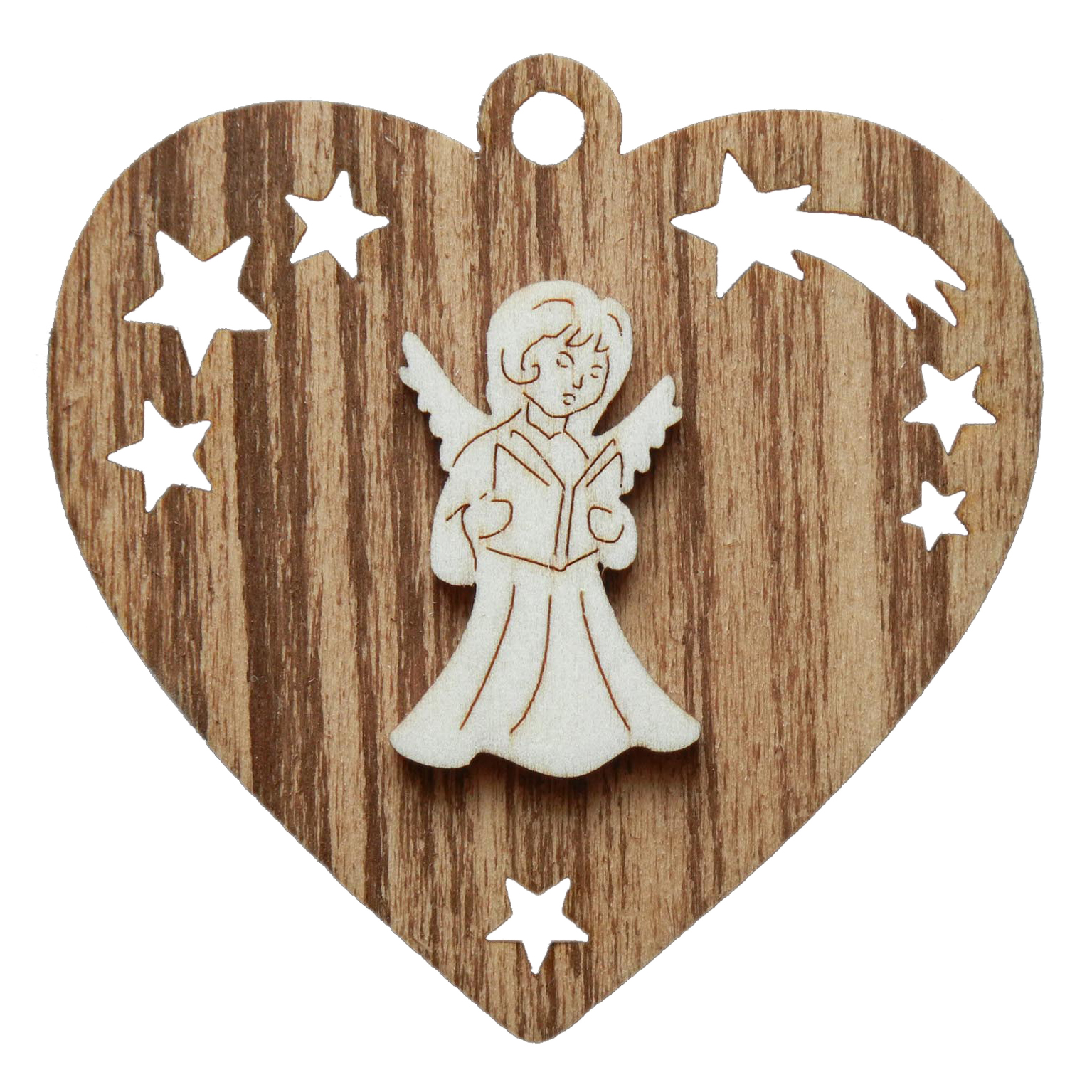 Engel auf Herz Beidseitig