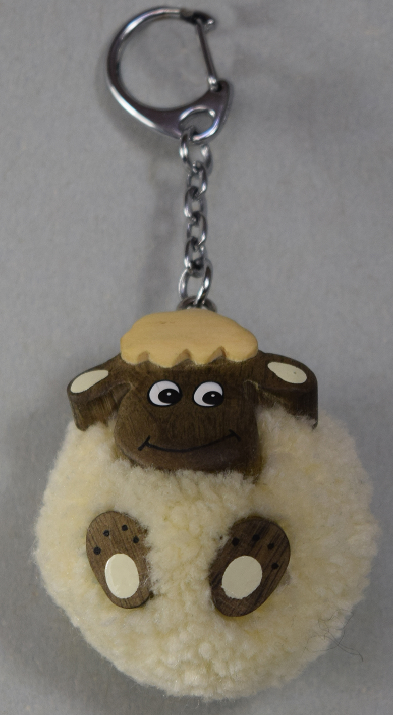 Schlüsselanhänger Plüsch Tiere verschieden