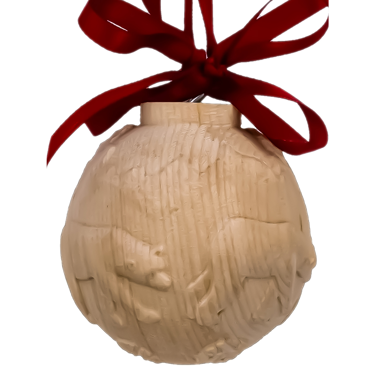 Zirbenkugel mit Bär