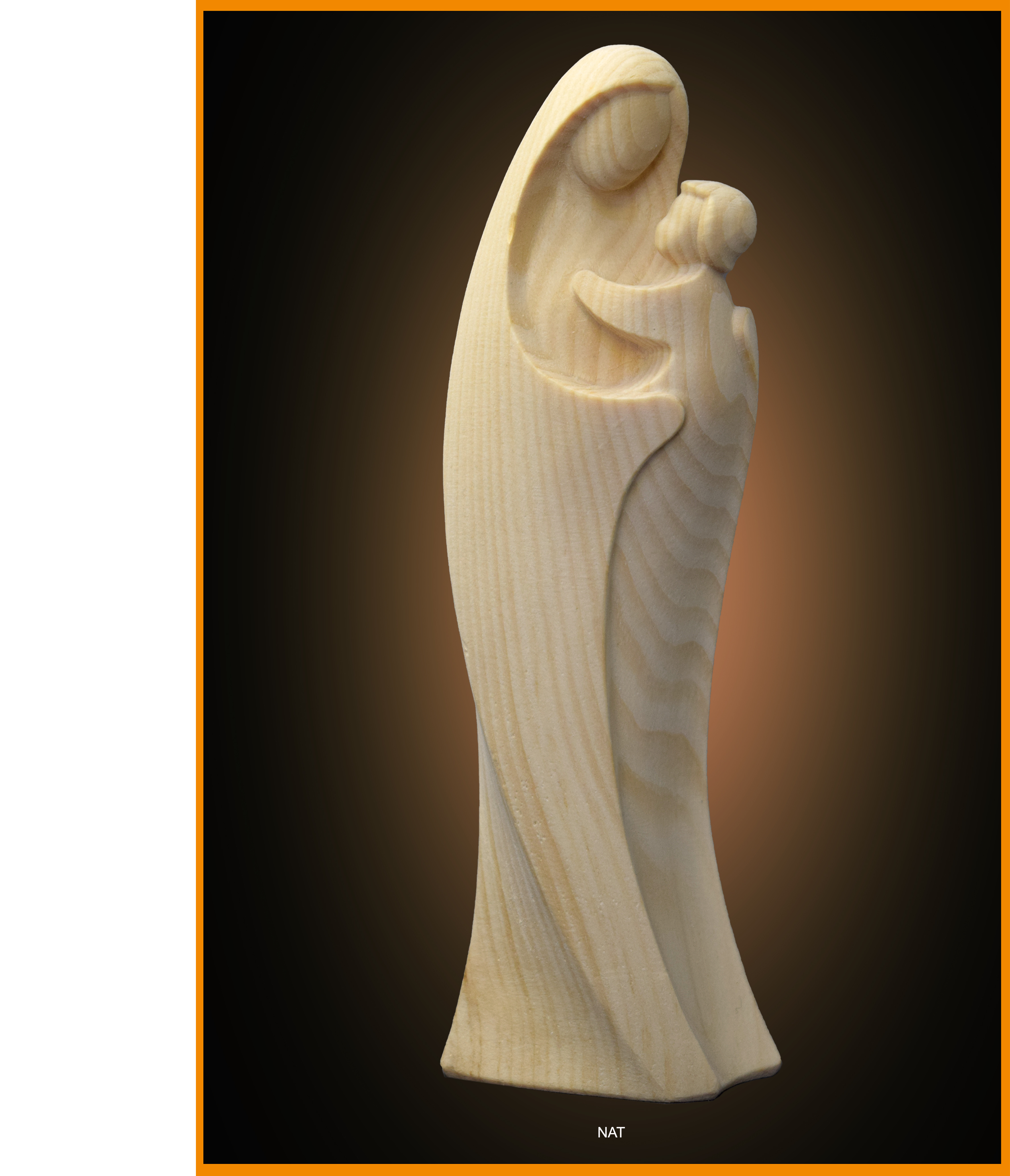 Madonna Alma Holz Zirbel