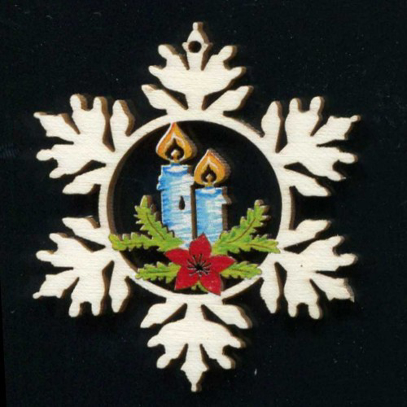 Eiskristall Kerzen color