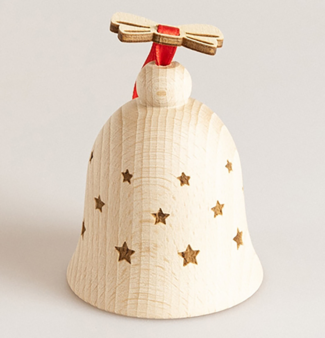 Glocke Pattern aus Buche mit Sterne